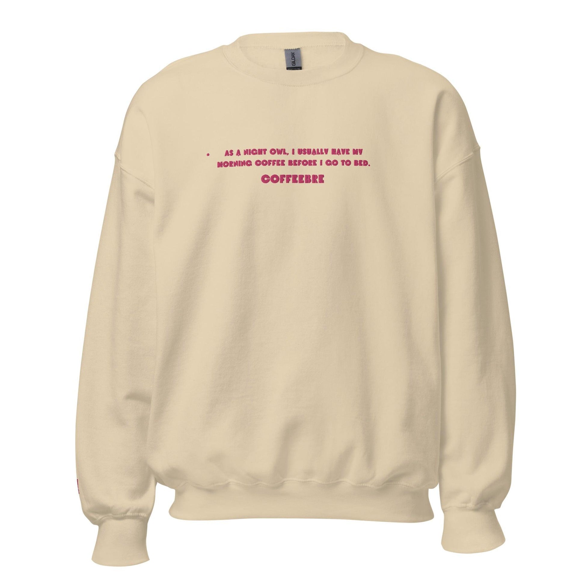 Embroidered Sport Unisex Sweatshirt - COFFEEBRE