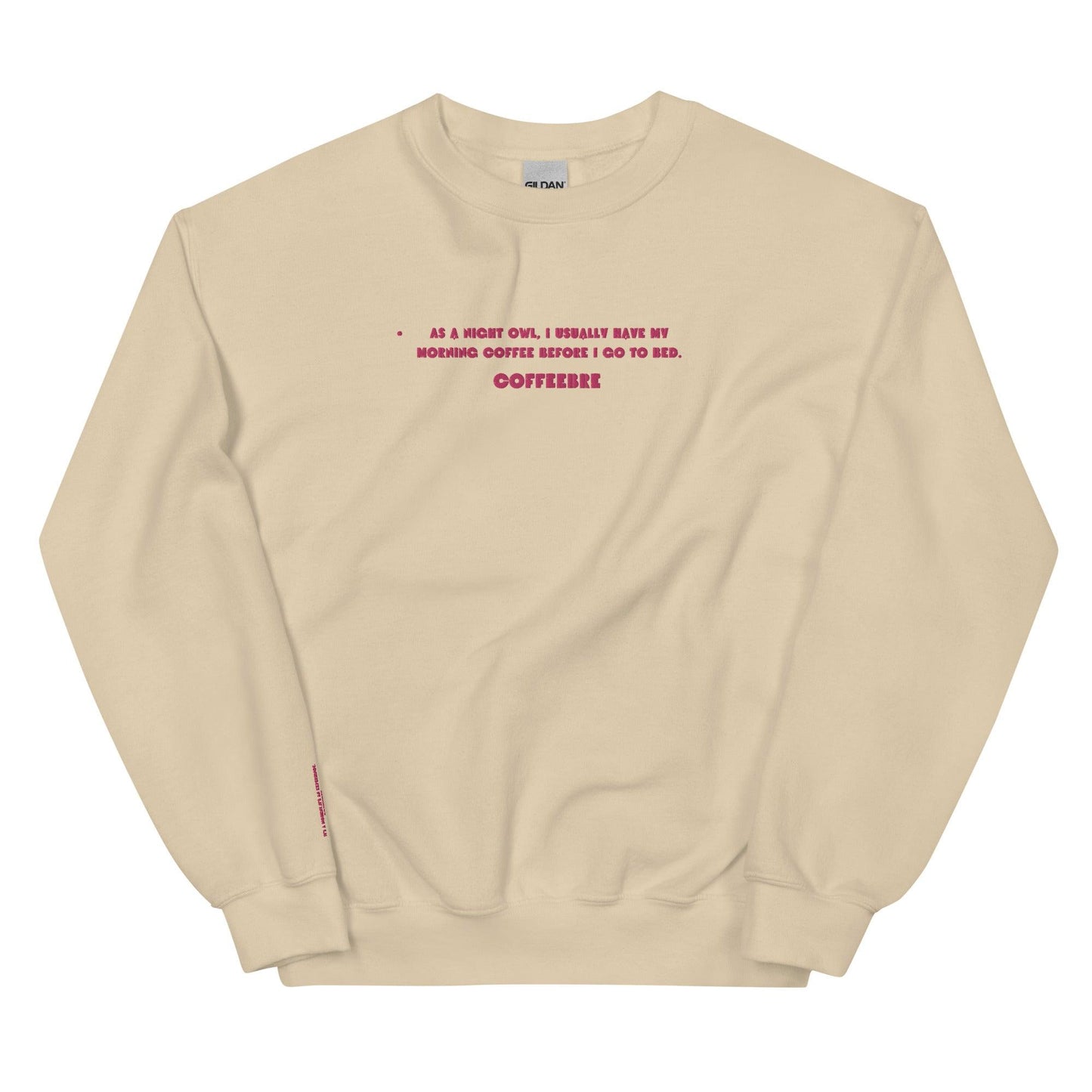 Embroidered Sport Unisex Sweatshirt - COFFEEBRE