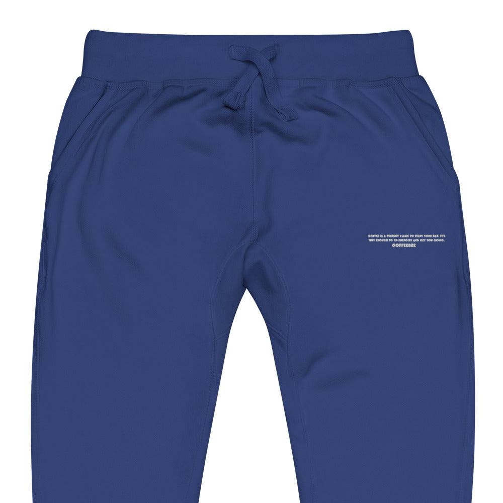 Embroidered Unisex Loungewear Fleece Sweatpants