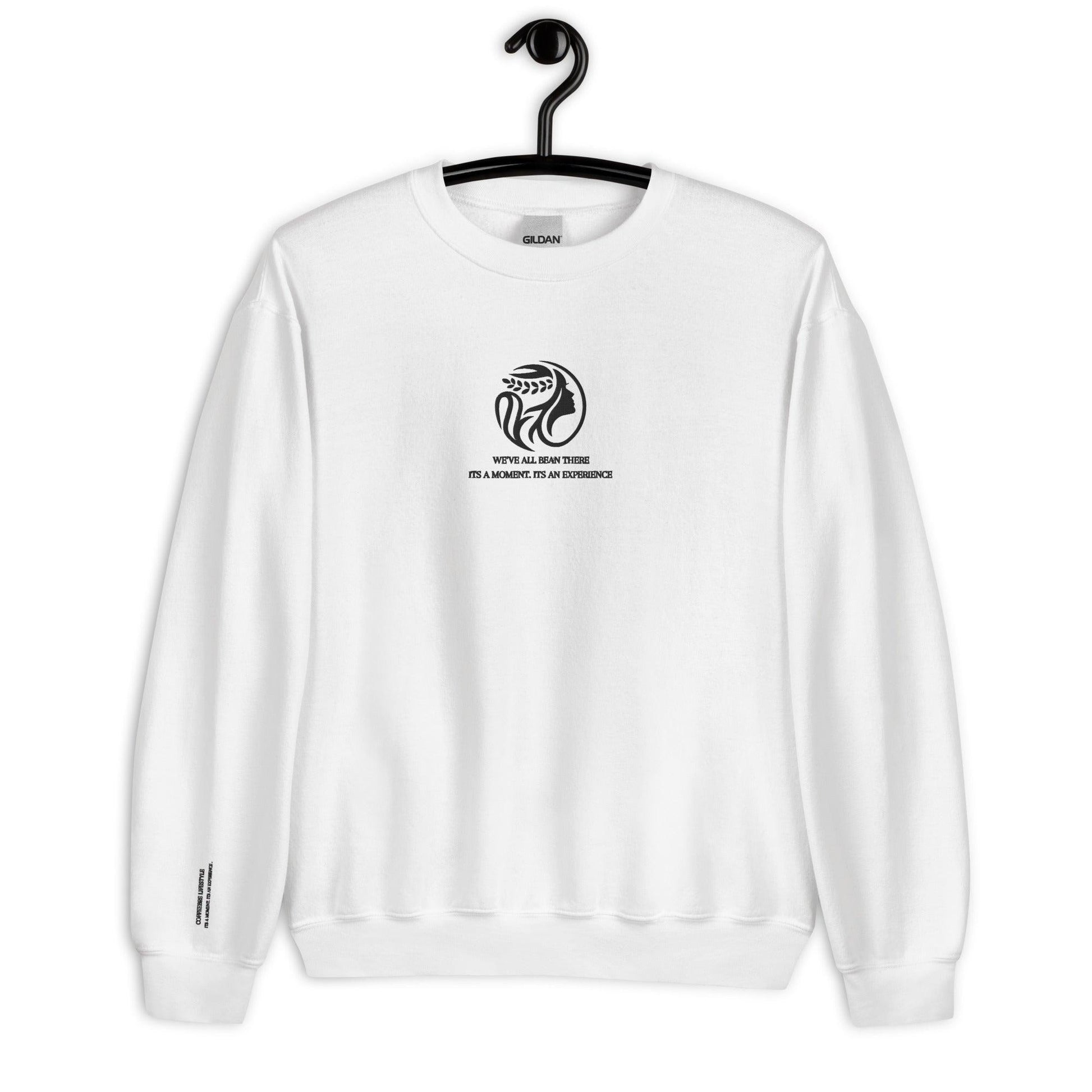 Embroidered Unisex Sweatshirt - COFFEEBRE