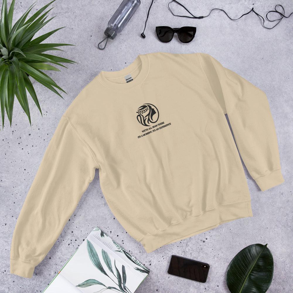 Embroidered Unisex Sweatshirt - COFFEEBRE