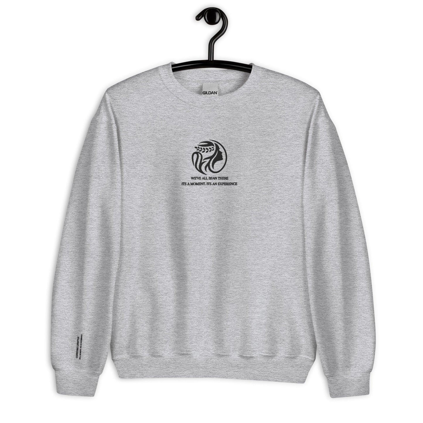 Embroidered Unisex Sweatshirt - COFFEEBRE