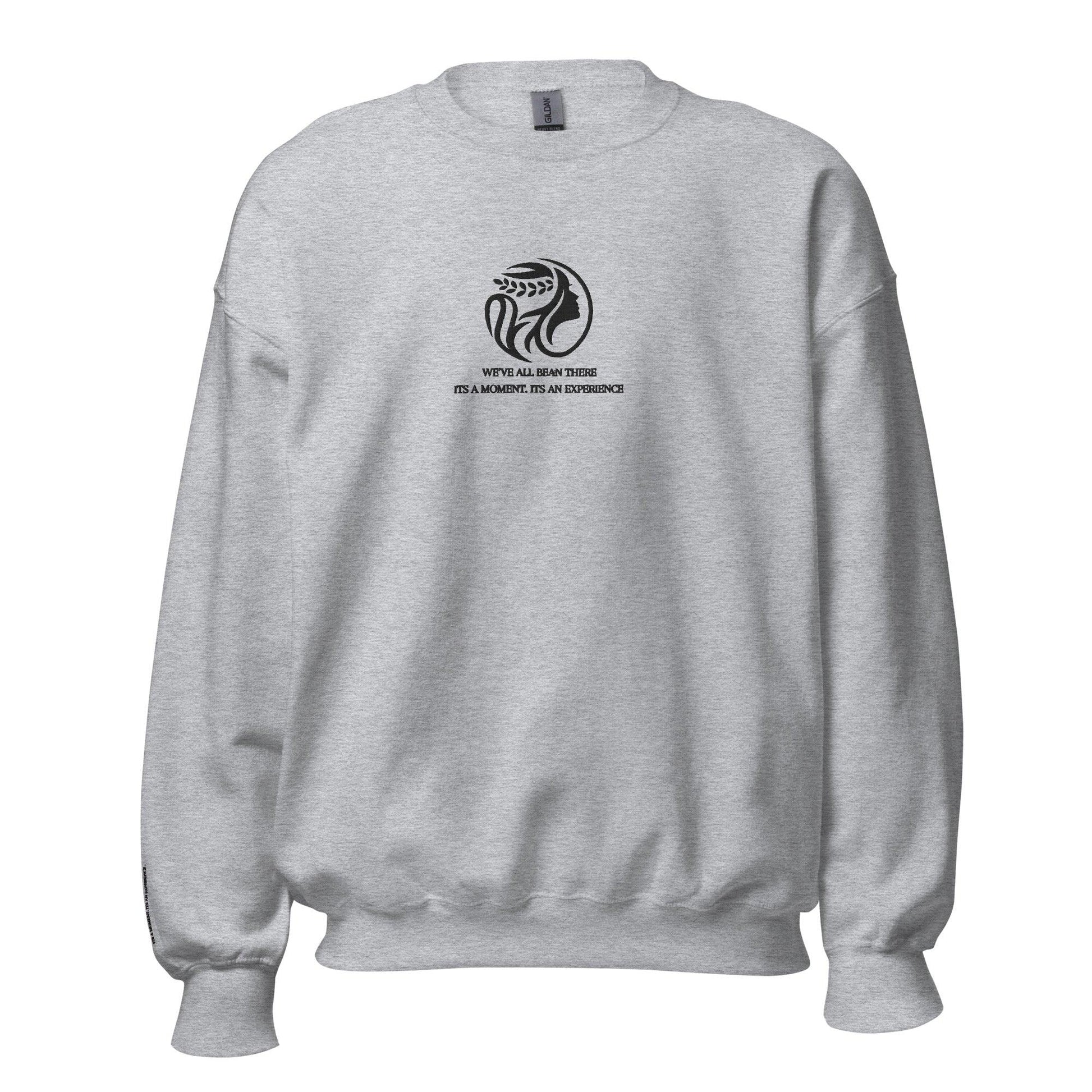 Embroidered Unisex Sweatshirt - COFFEEBRE