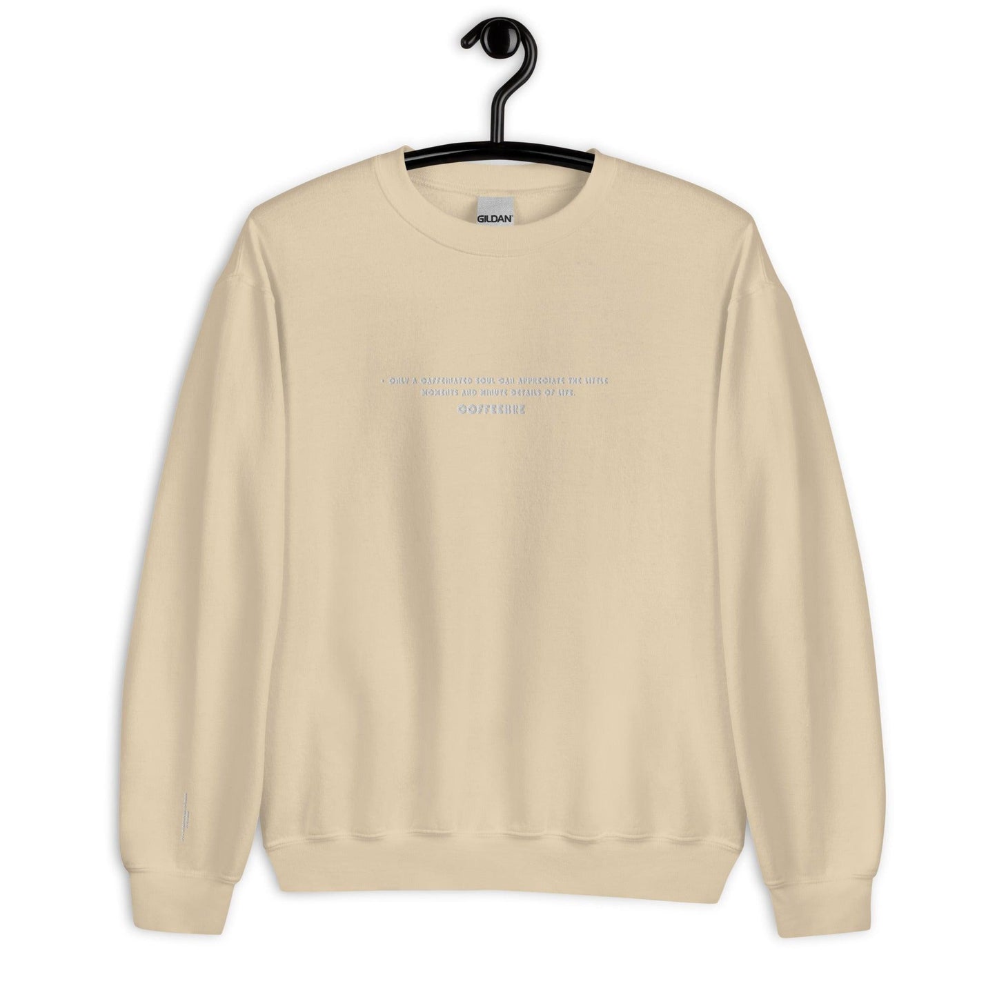 Embroidered Unisex Yoga Sweatshirt - COFFEEBRE