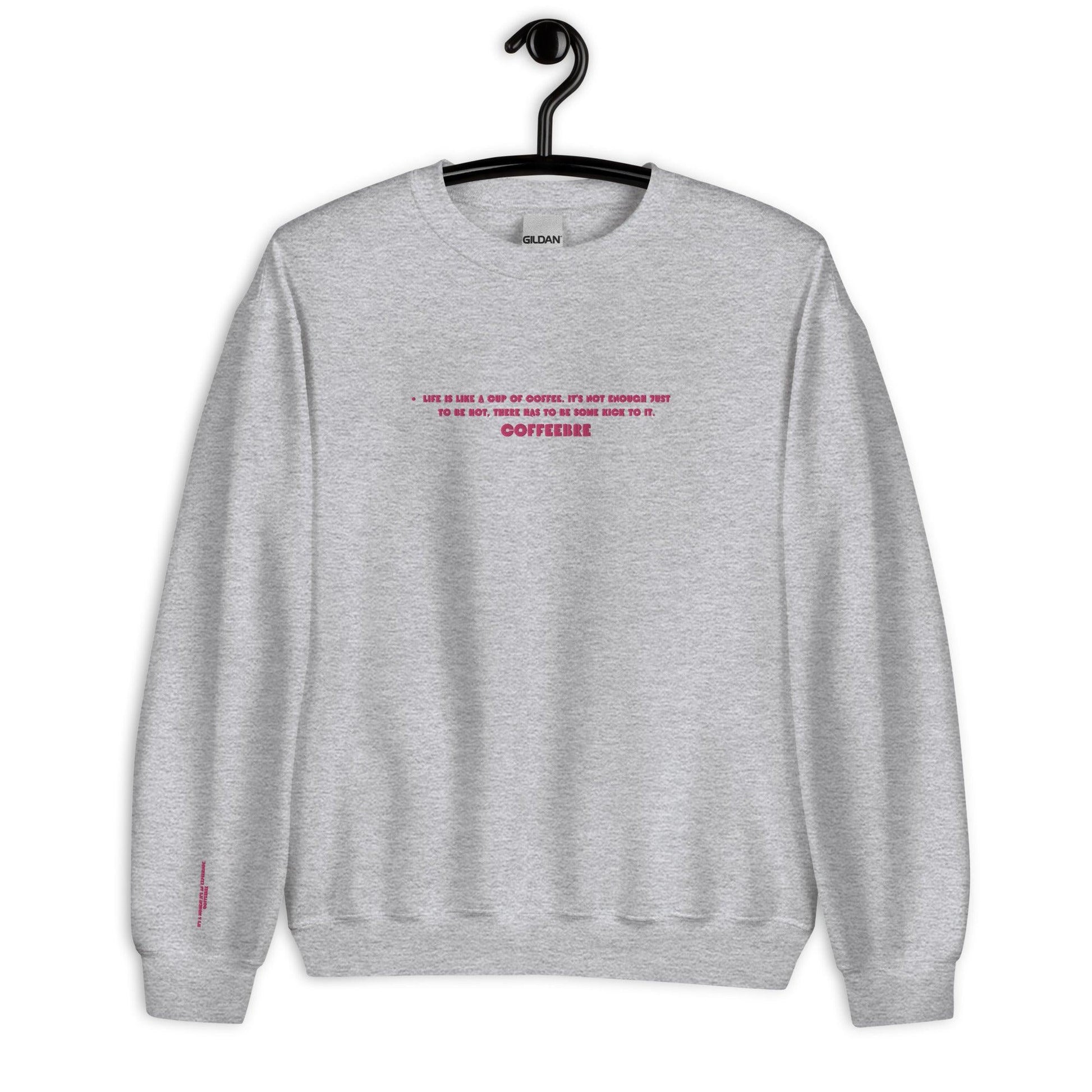 Embroidered Unisex Yoga Sweatshirts - COFFEEBRE