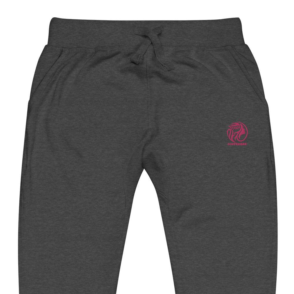 Embroidery Unisex Fleece Athleisure Sweatpants