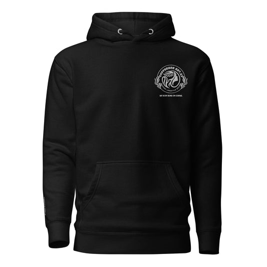 Embroidery Unisex Hoodie Athleisure - COFFEEBRE