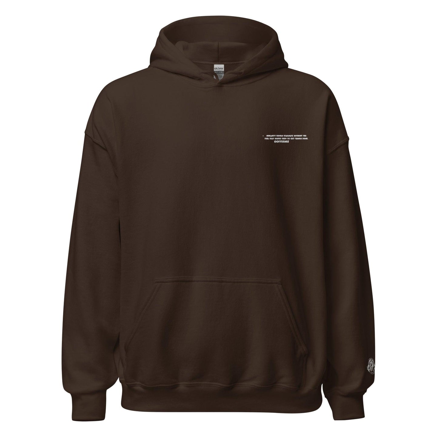 Embroidery Unisex Hoodies - COFFEEBRE