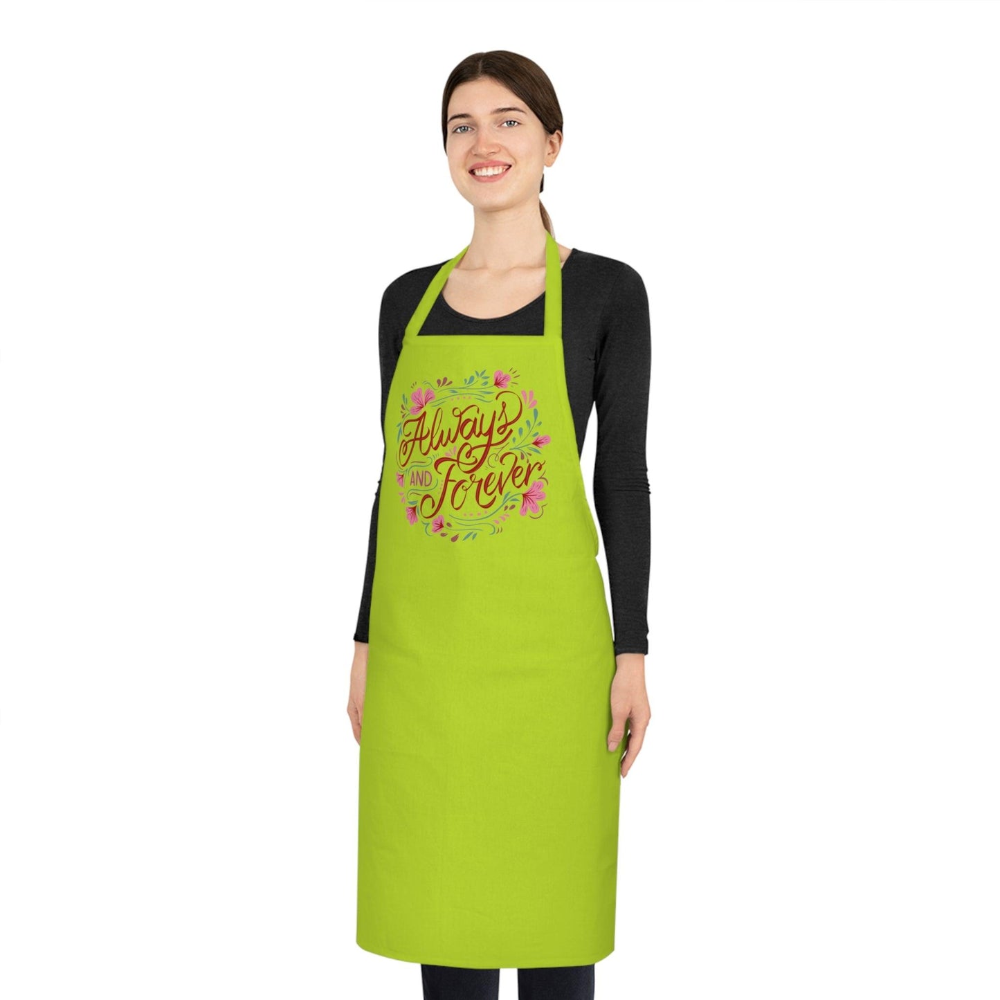 Floral Adult Cooking BBQ Apron - COFFEEBRE
