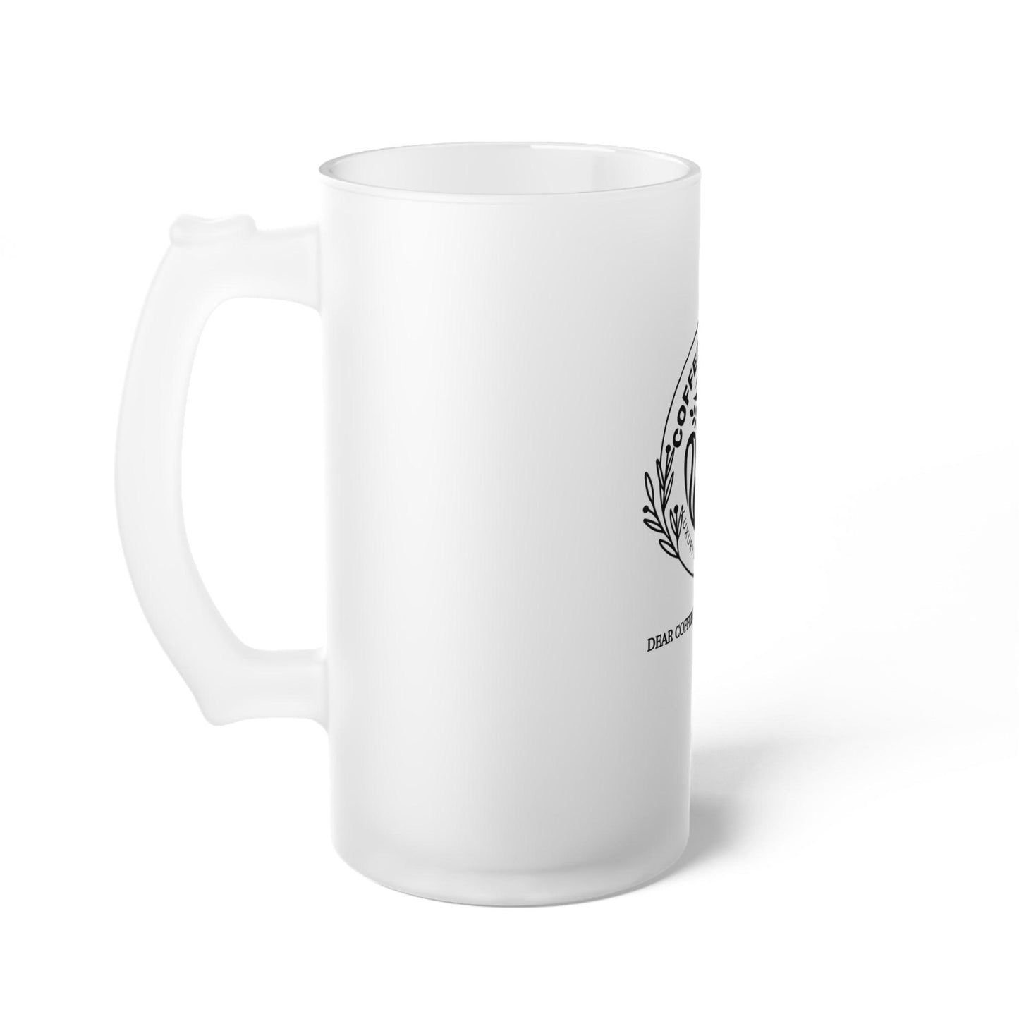 Frosted Glass Latte Mug - COFFEEBRE