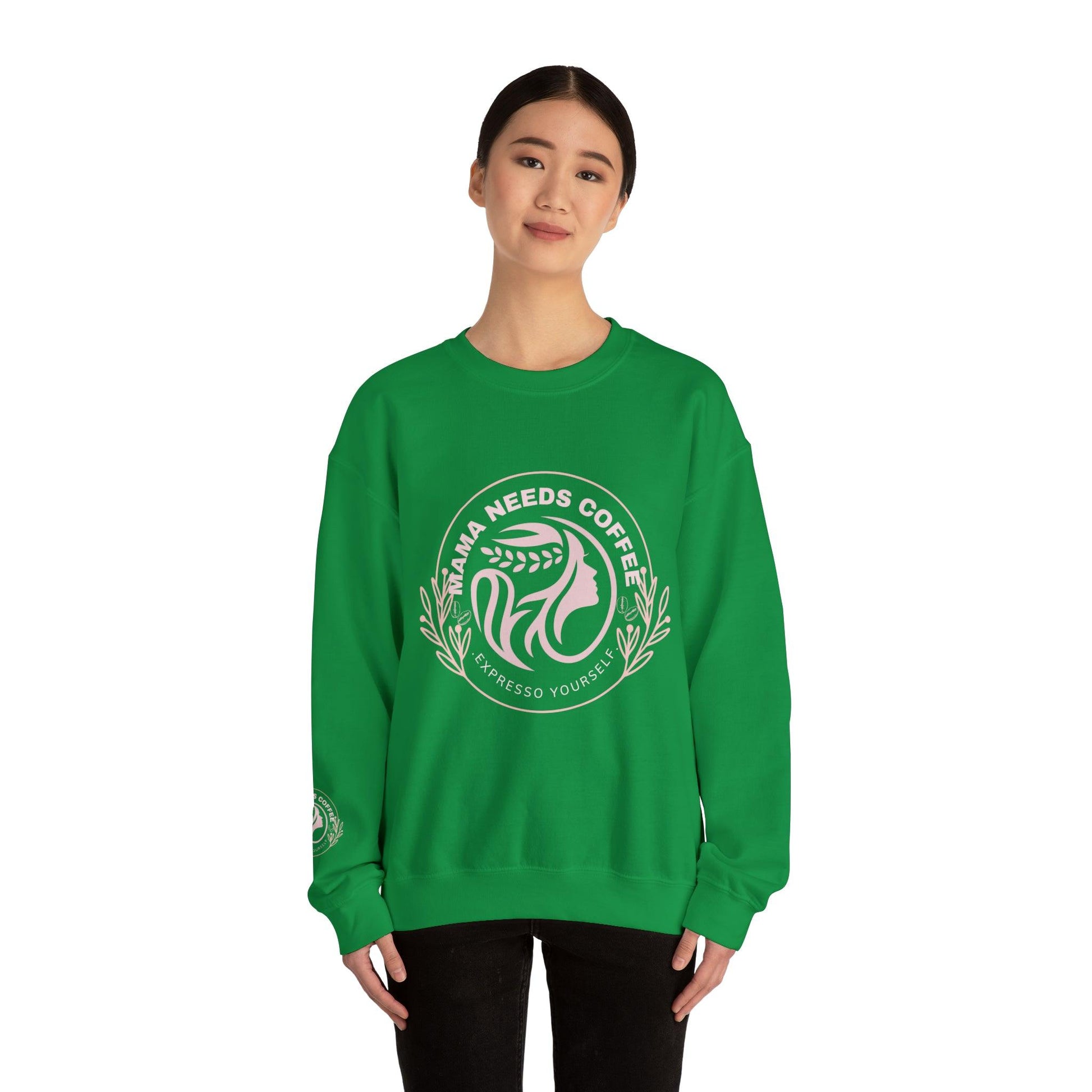 Lifestyle Loungewear Crewneck Sweatshirt - COFFEEBRE