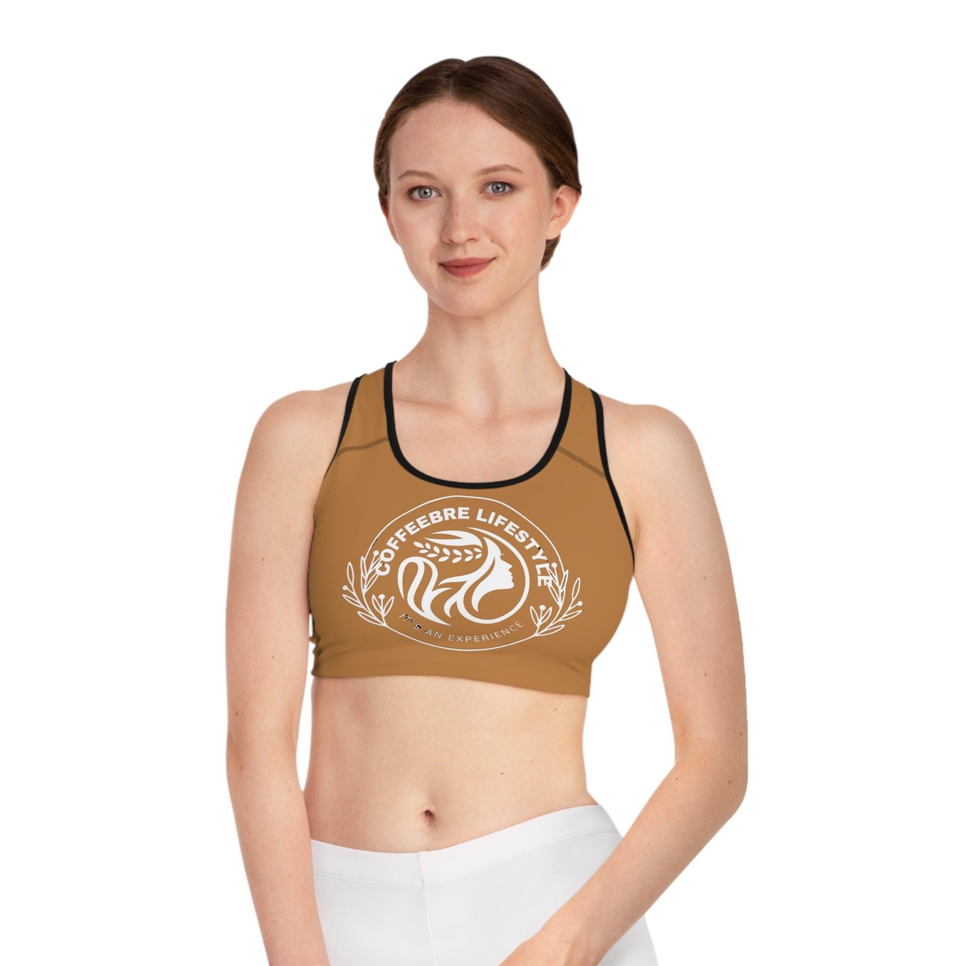 Lifestyle Mocha Sports Bra - COFFEEBRE