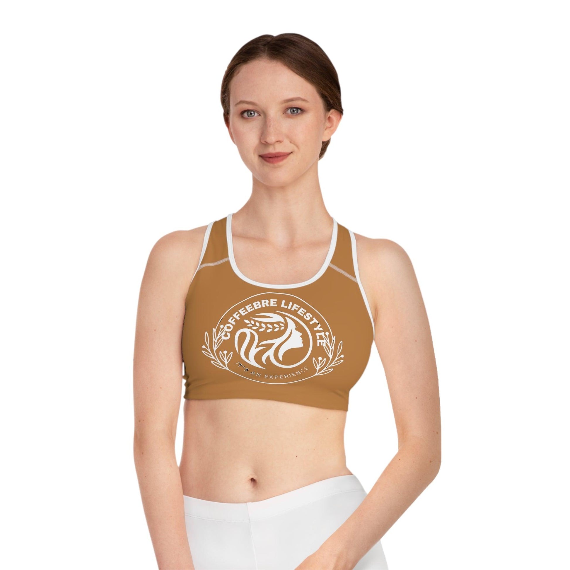 Lifestyle Mocha Sports Bra - COFFEEBRE