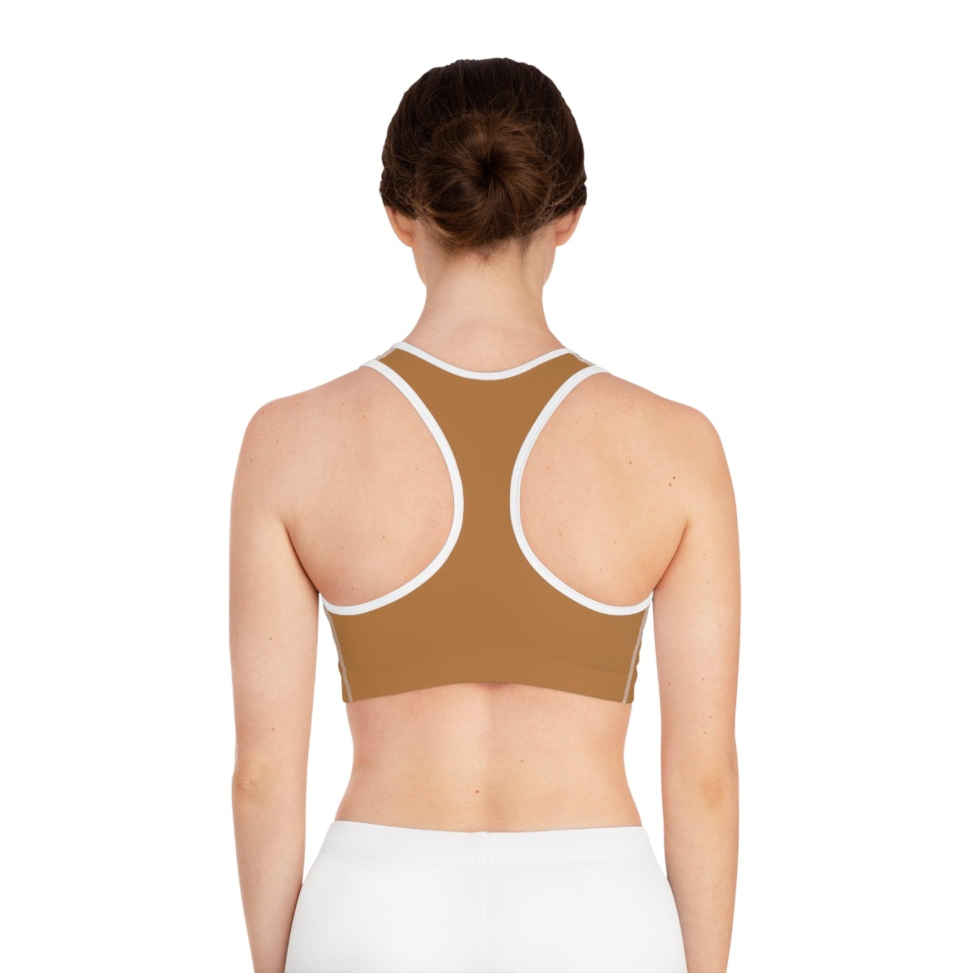 Lifestyle Mocha Sports Bra - COFFEEBRE