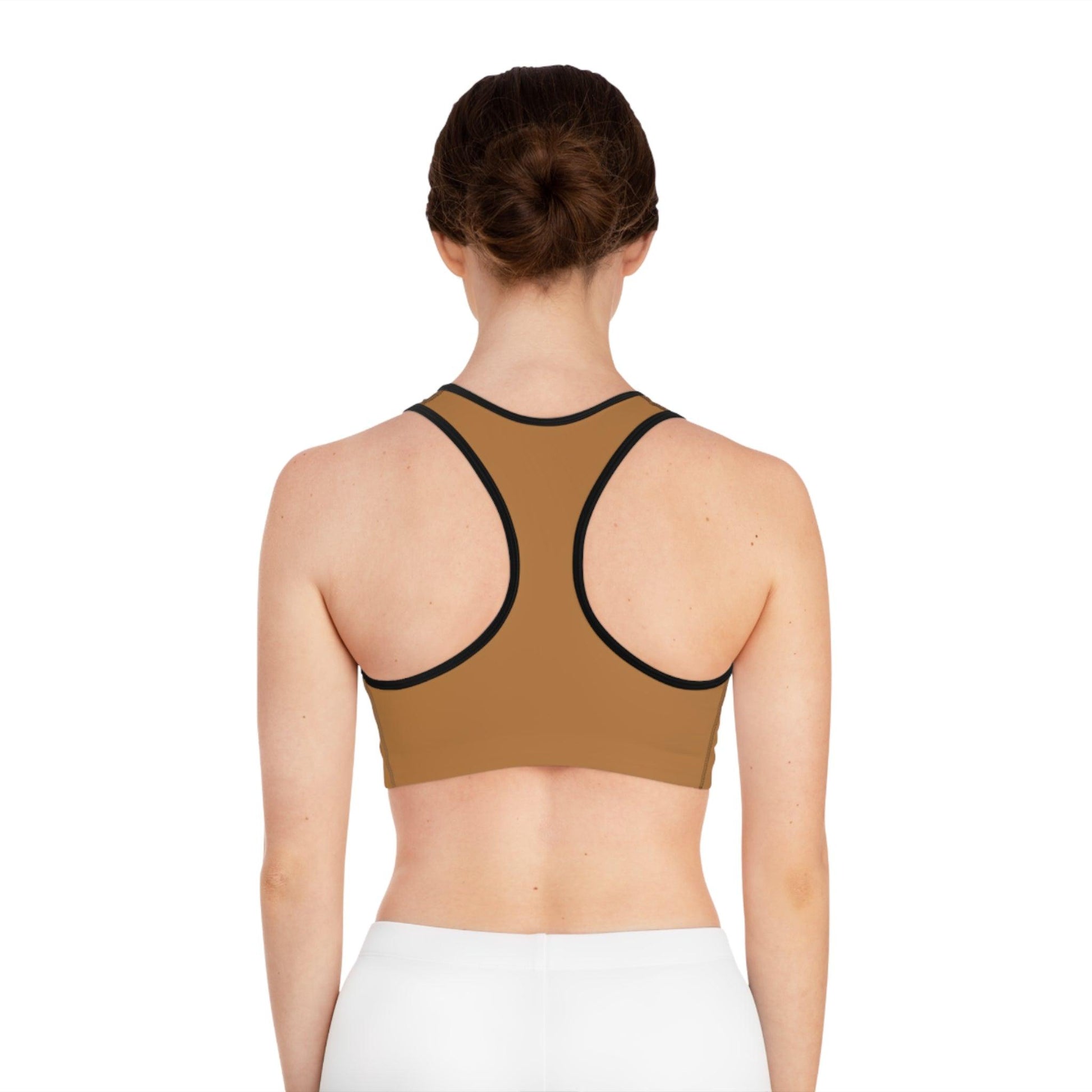 Lifestyle Mocha Sports Bra - COFFEEBRE