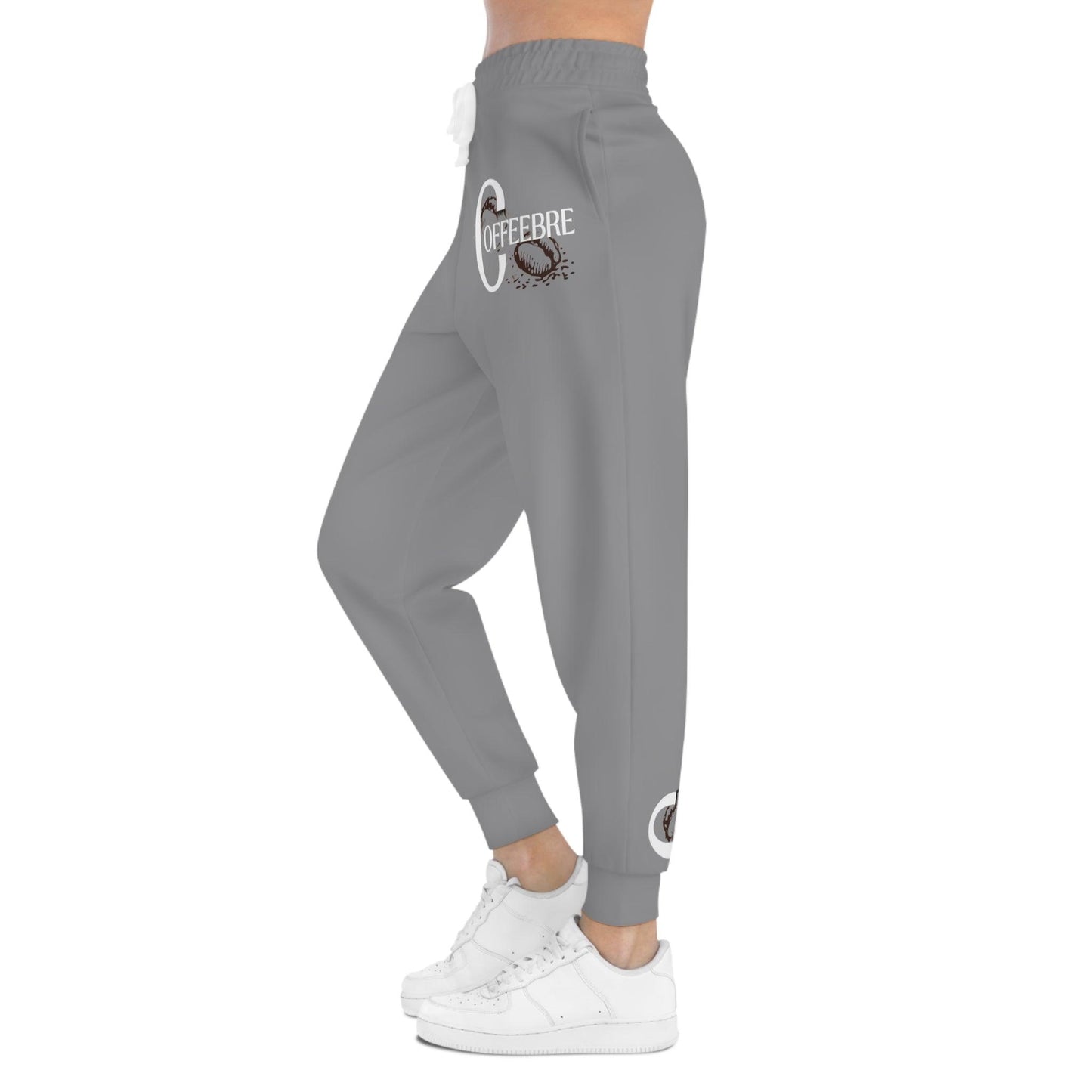 Light Grey Athletic Joggers - COFFEEBRE