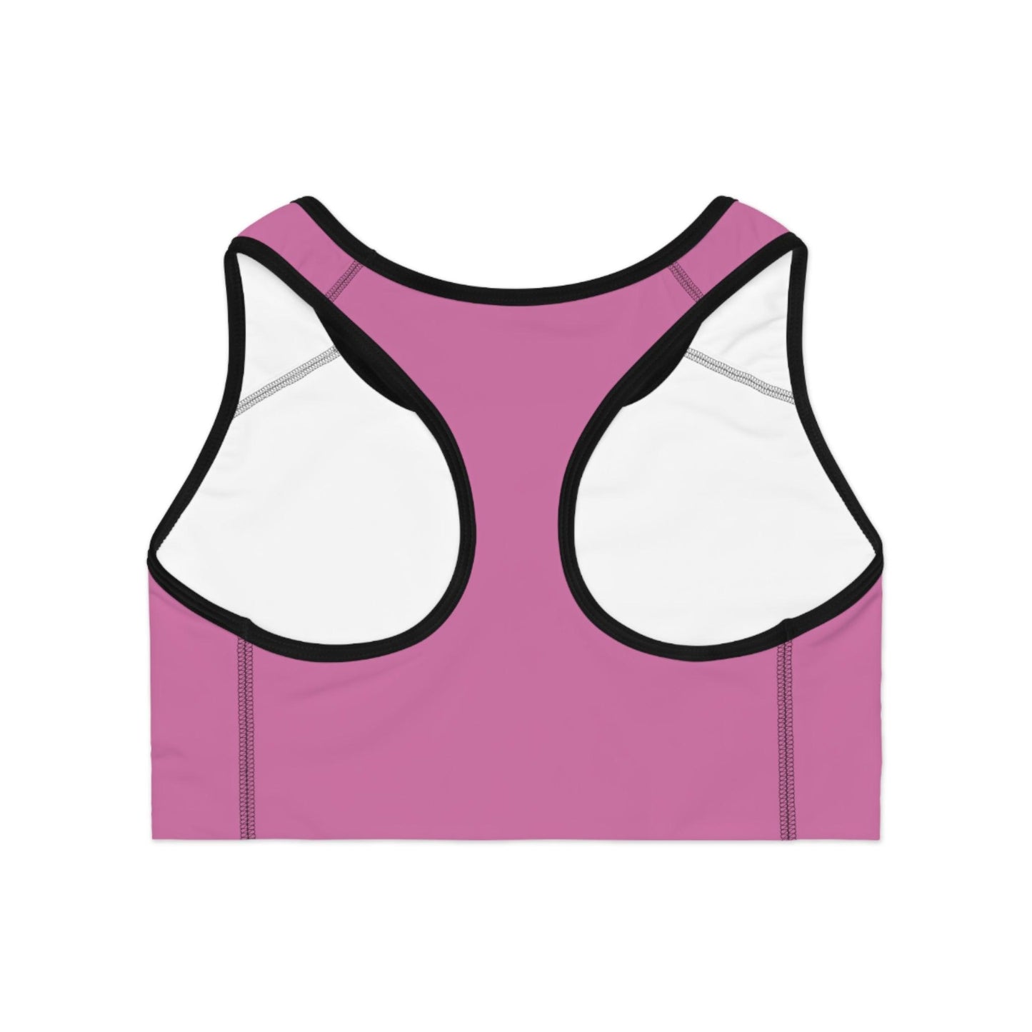 Light Pink lifestyle Sports Bra - COFFEEBRE