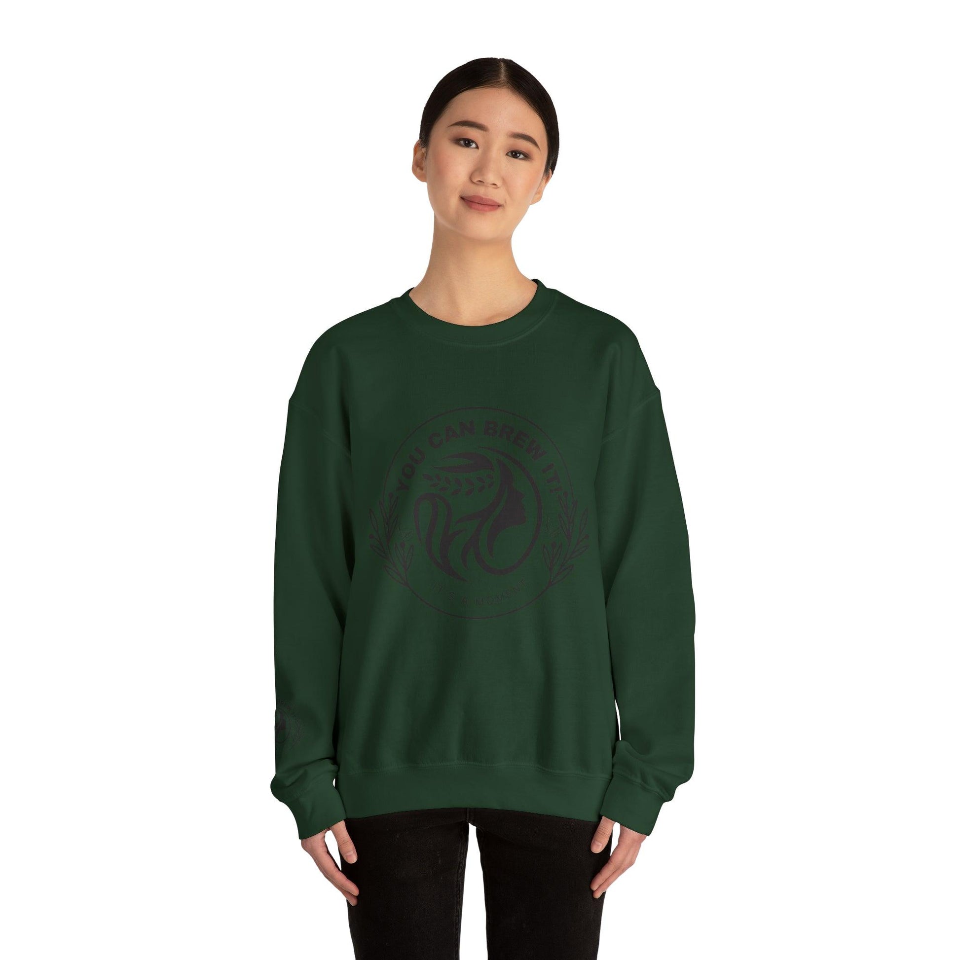 Loungewear Crew neck Sweatshirt - COFFEEBRE