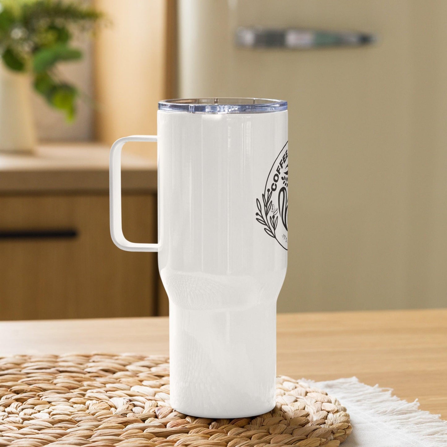 Luxury Coffee Travel Mug with a Handle - COFFEEBRE
