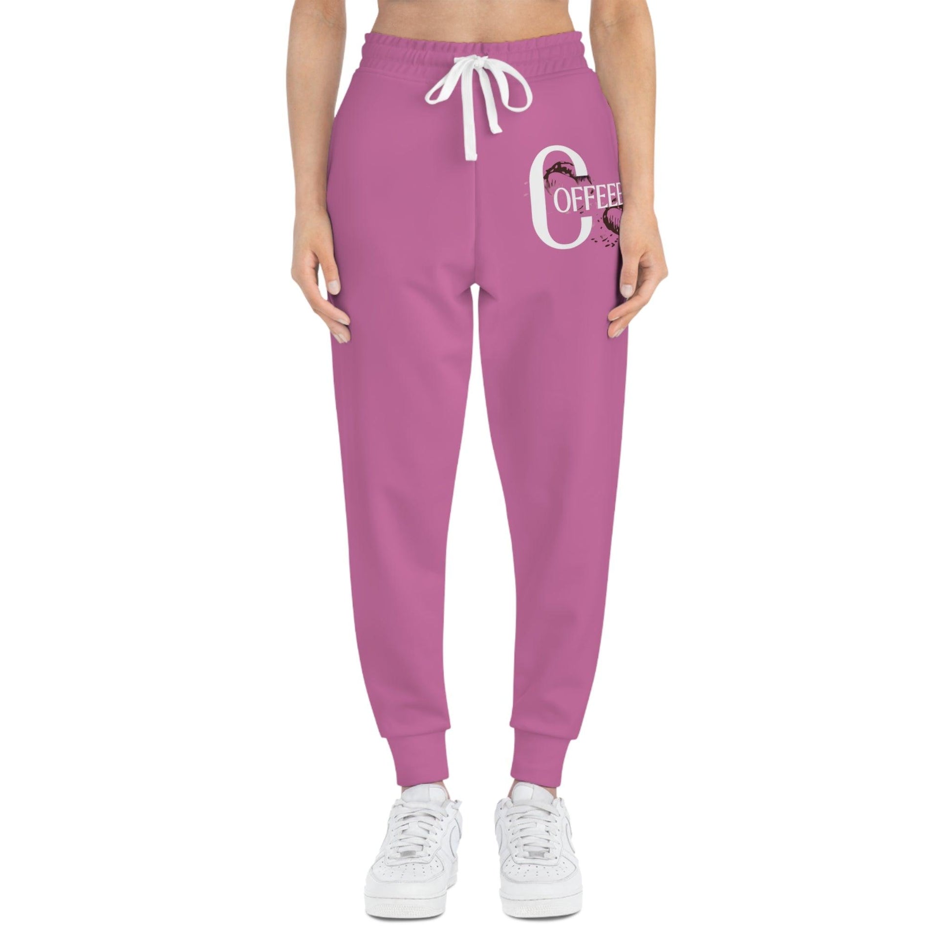 Pink Athletic Joggers - COFFEEBRE