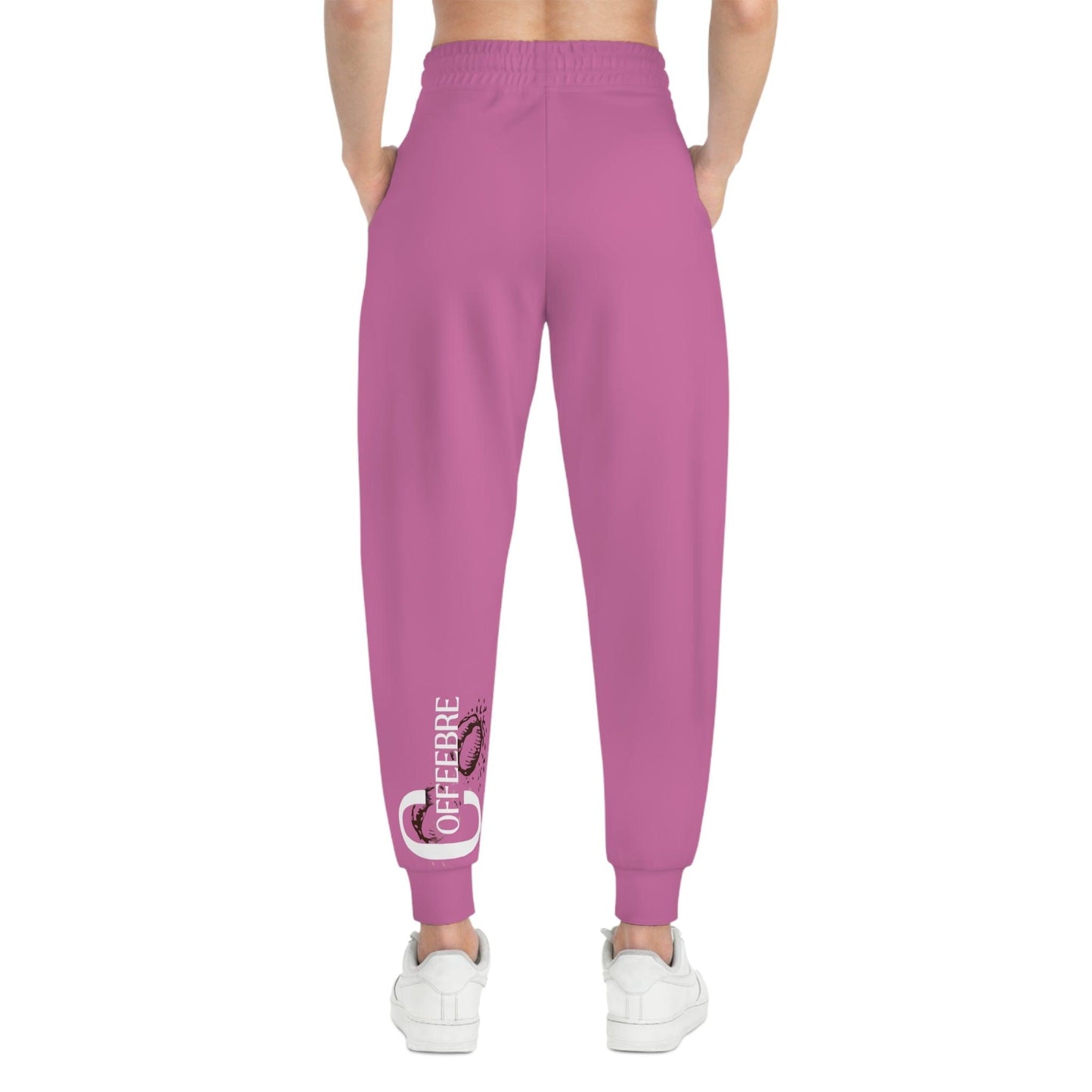 Pink Athletic Joggers - COFFEEBRE