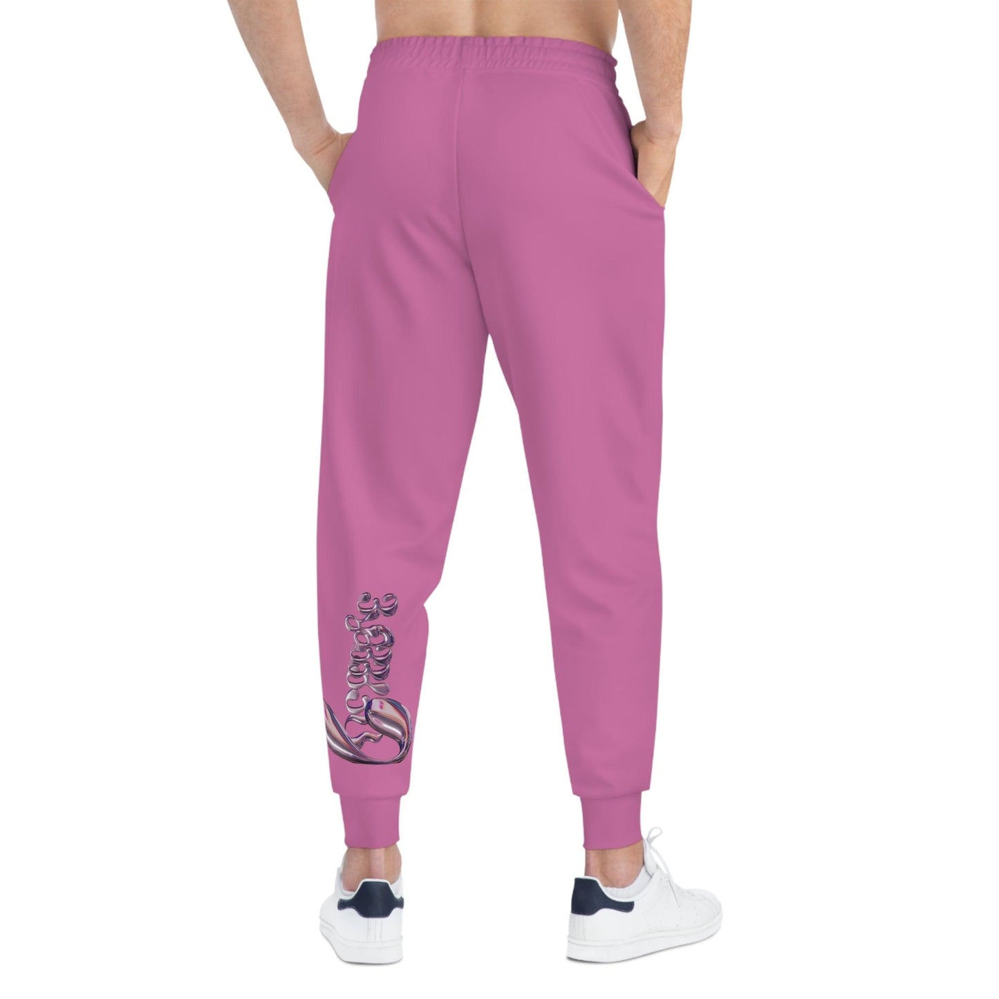 Pink Coffeebre Athletic Joggers