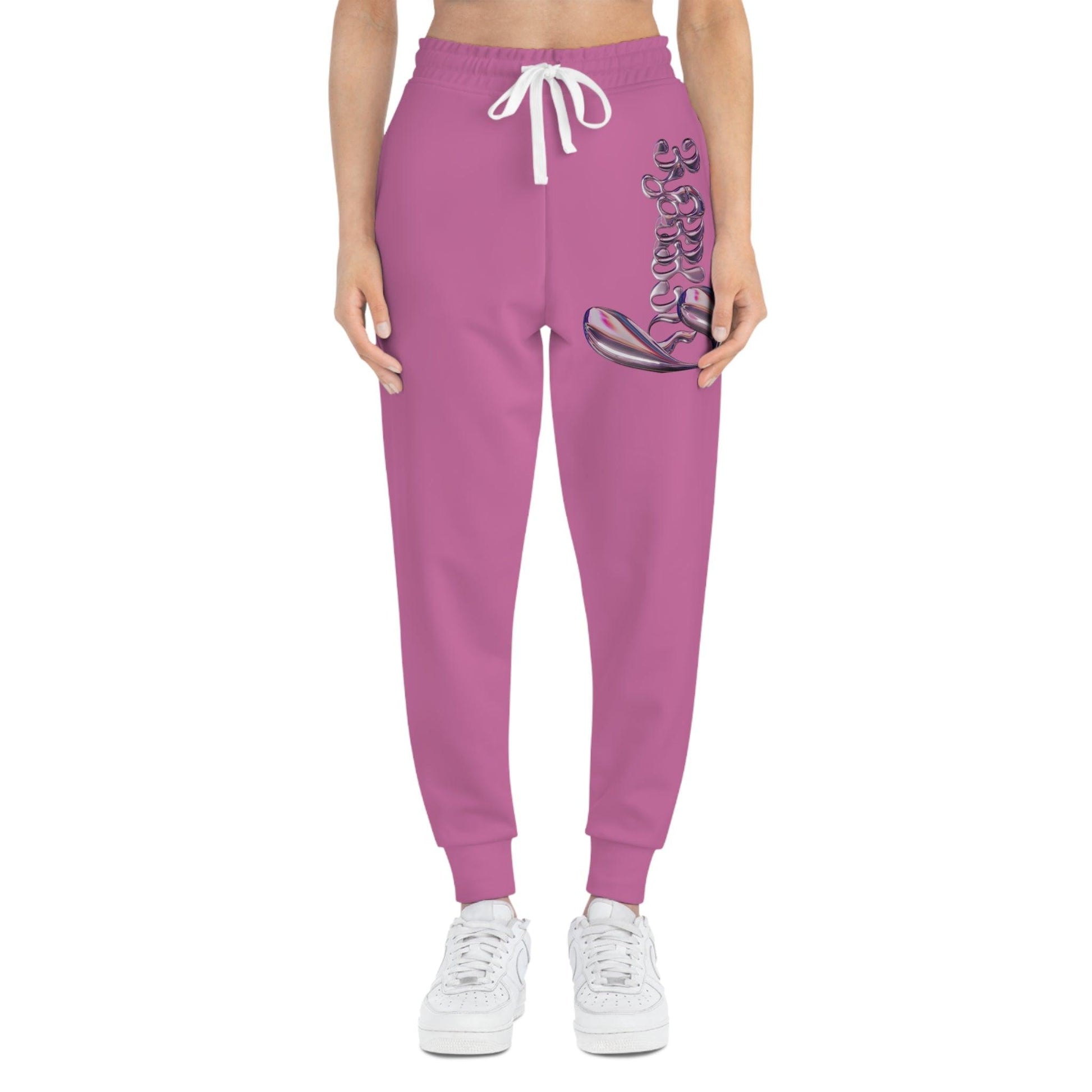 Pink Coffeebre Athletic Joggers