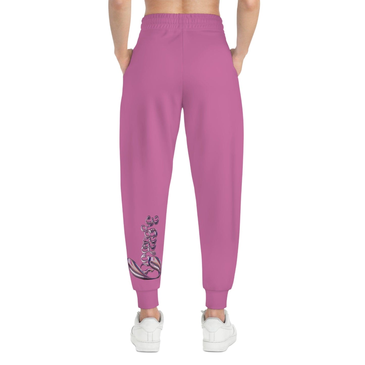 Pink Coffeebre Athletic Joggers