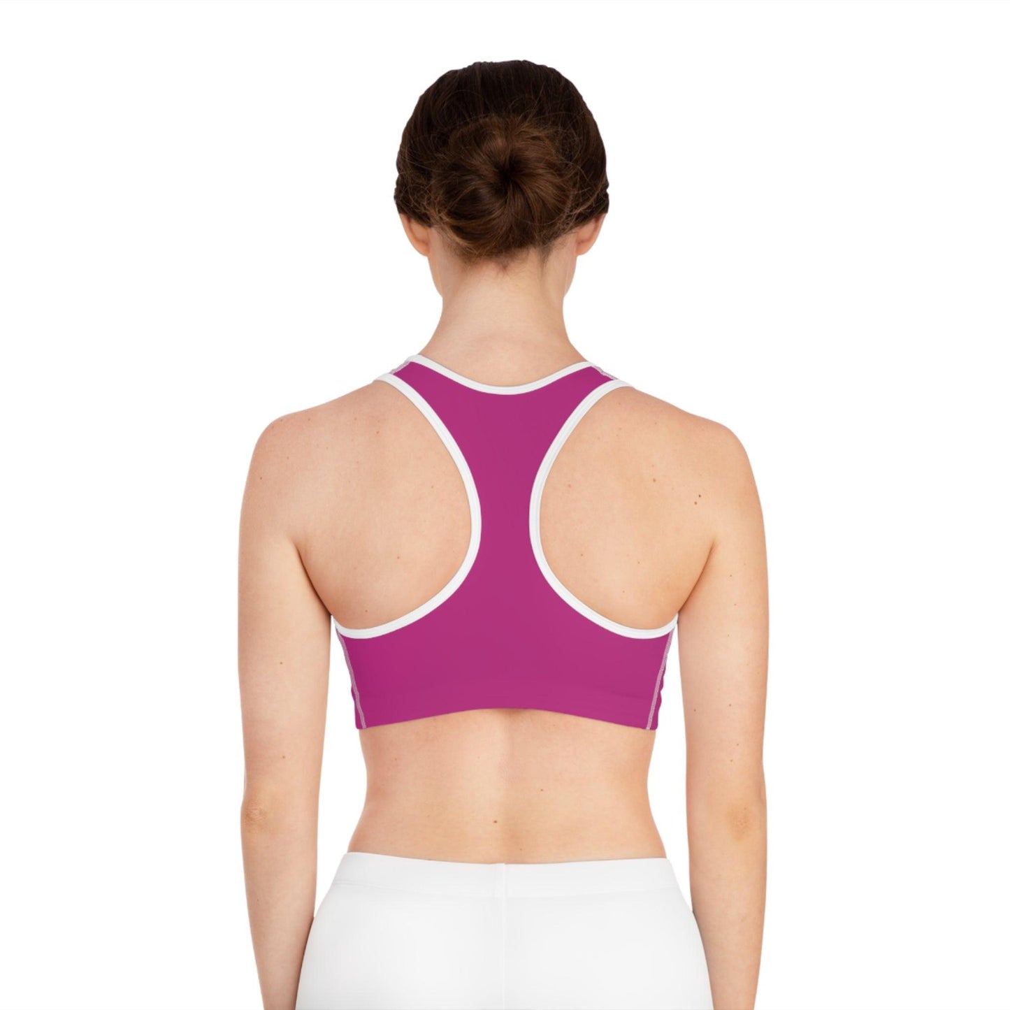 Pink Sports Bra - COFFEEBRE