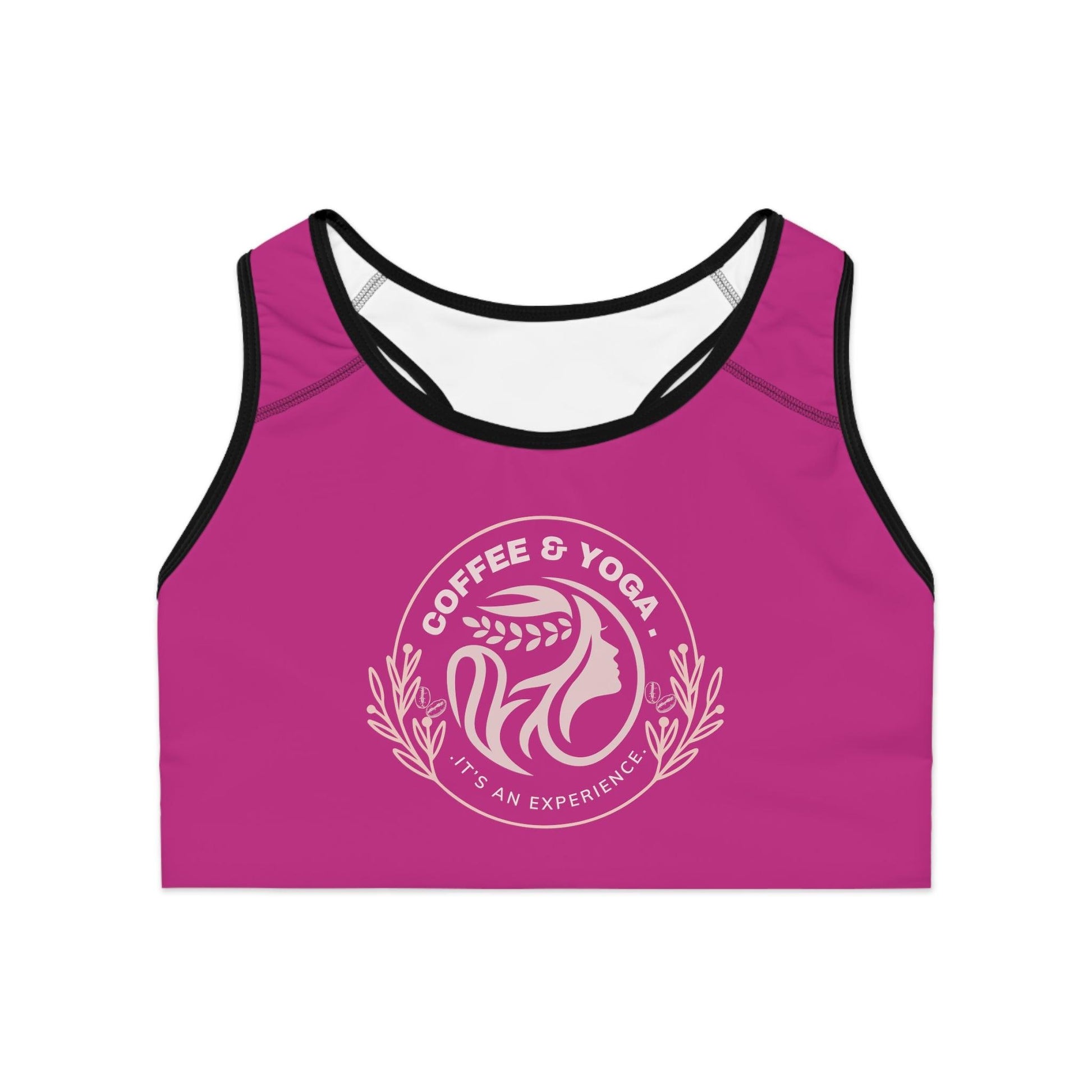 Pink Sports Bra - COFFEEBRE