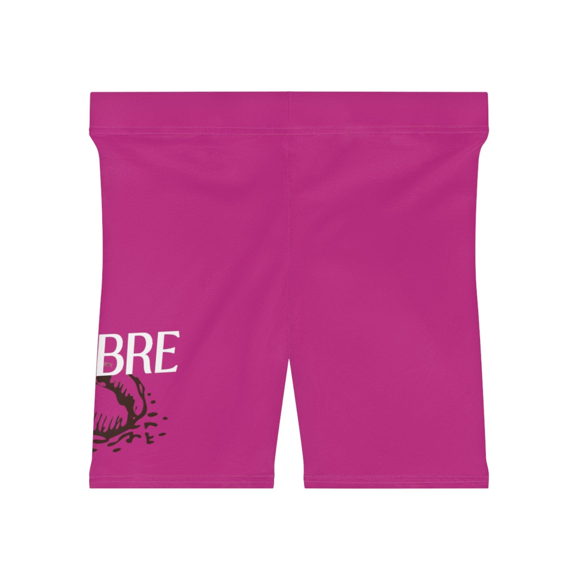 Pink Women's Biker Shorts