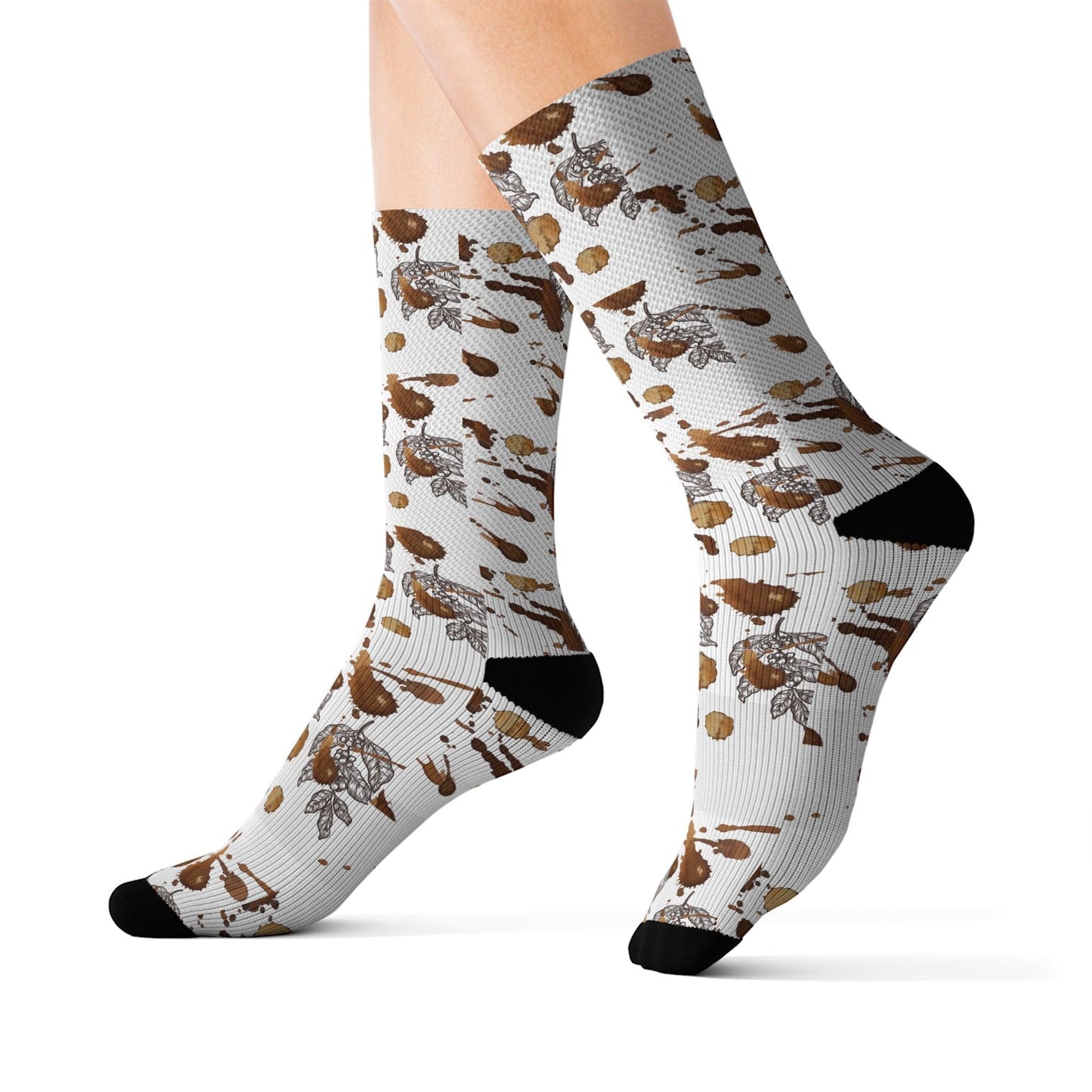 Sticky Coffee Mess and Leaf Socks Gift
