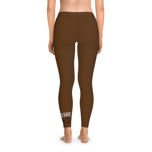 Stretchy Latte Leggings - COFFEEBRE