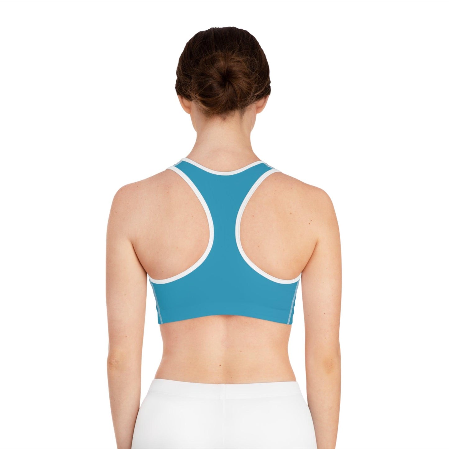 Turquoise Sports Bra - COFFEEBRE