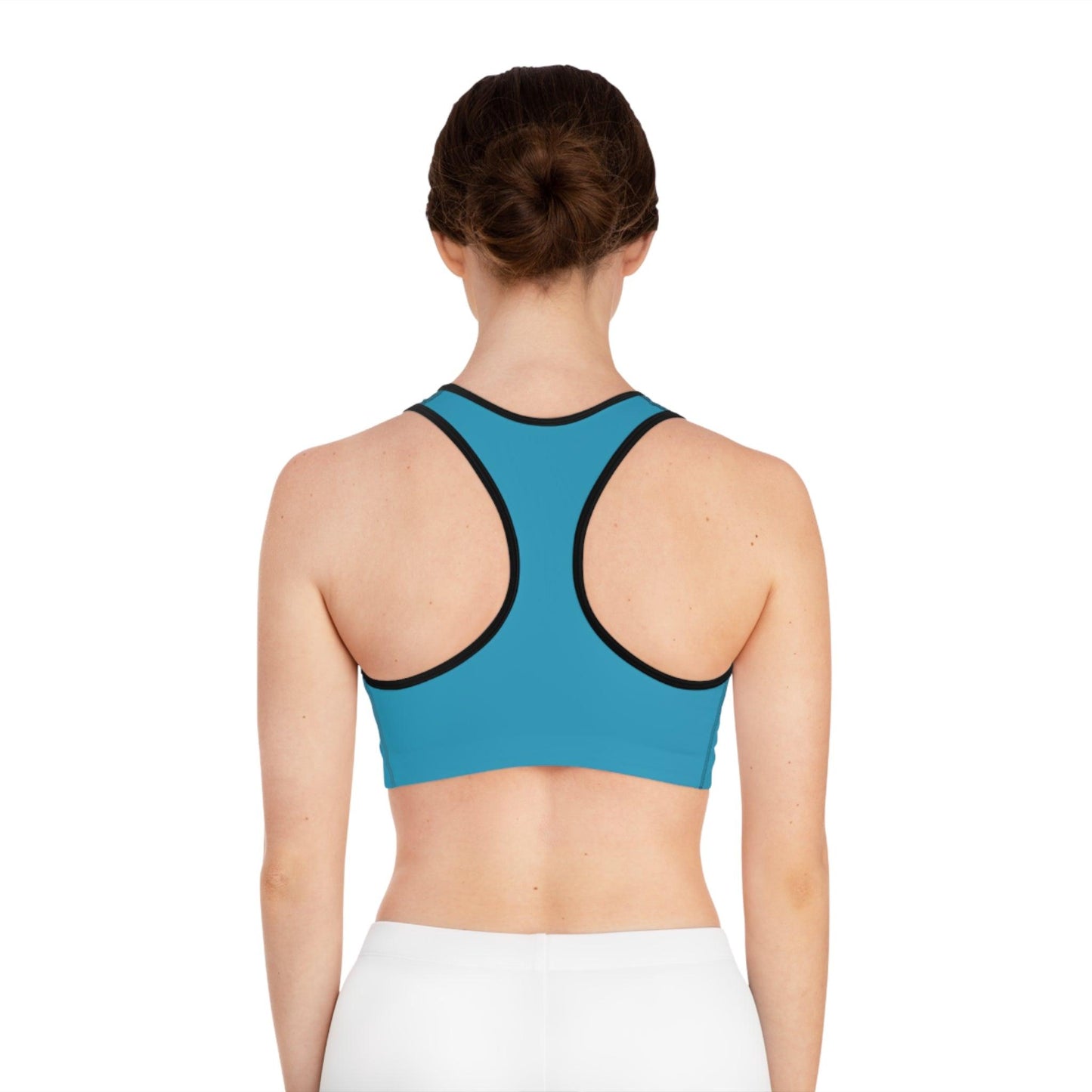 Turquoise Sports Bra - COFFEEBRE