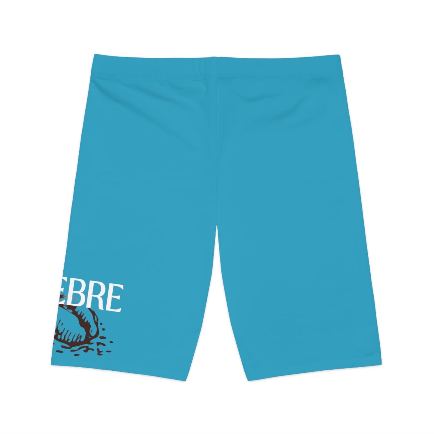 Turquoise Women's Bike Shorts - COFFEEBRE