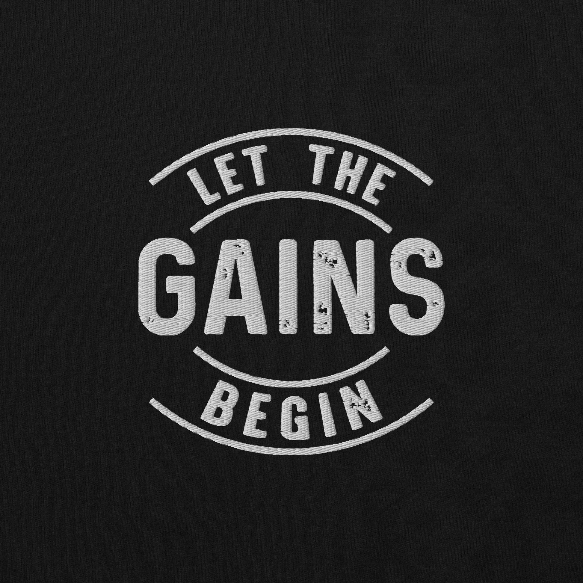 Let The Gains Begin Sweatshirt - COFFEEBRE