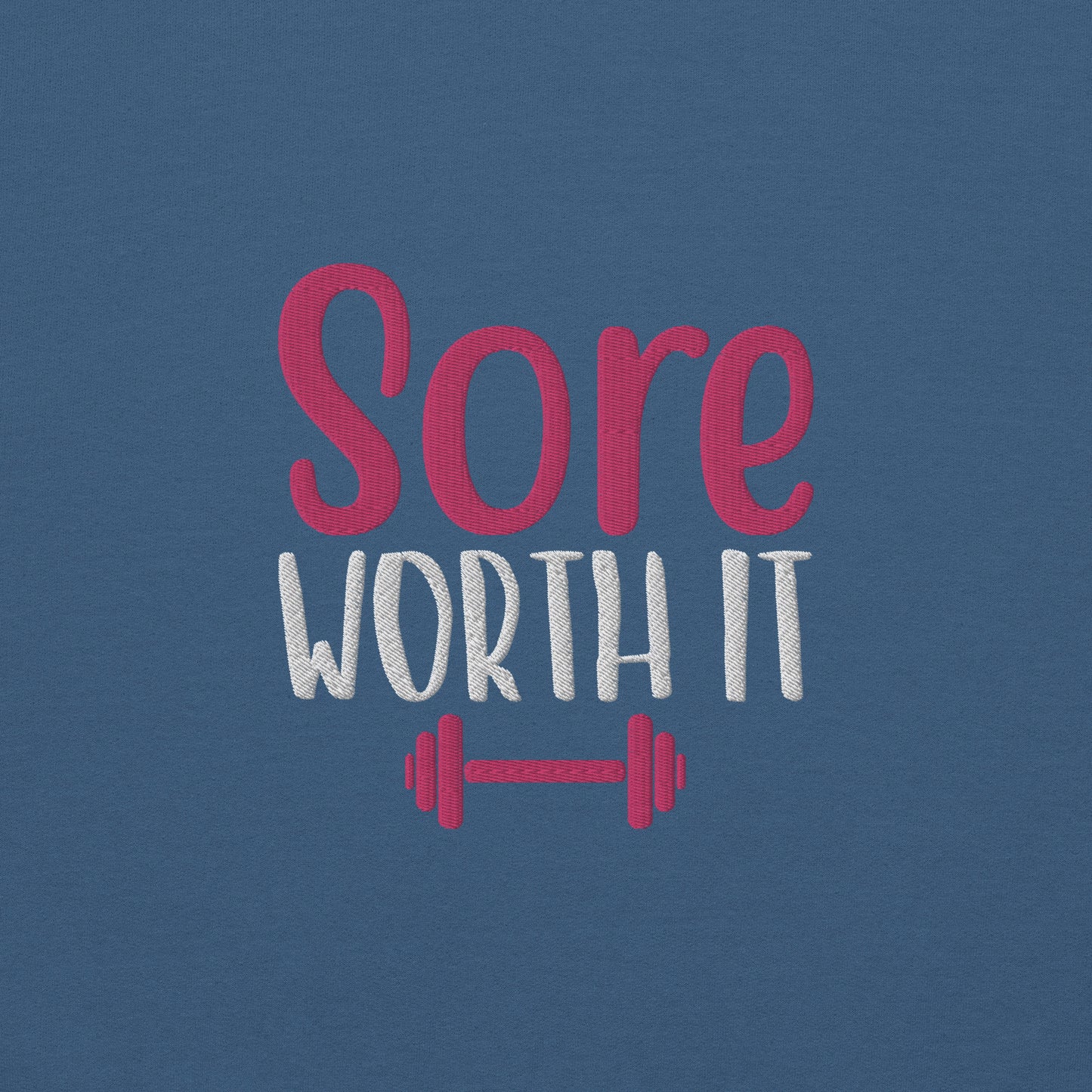 Sore Without it Embroidered Sweatshirt - COFFEEBRE