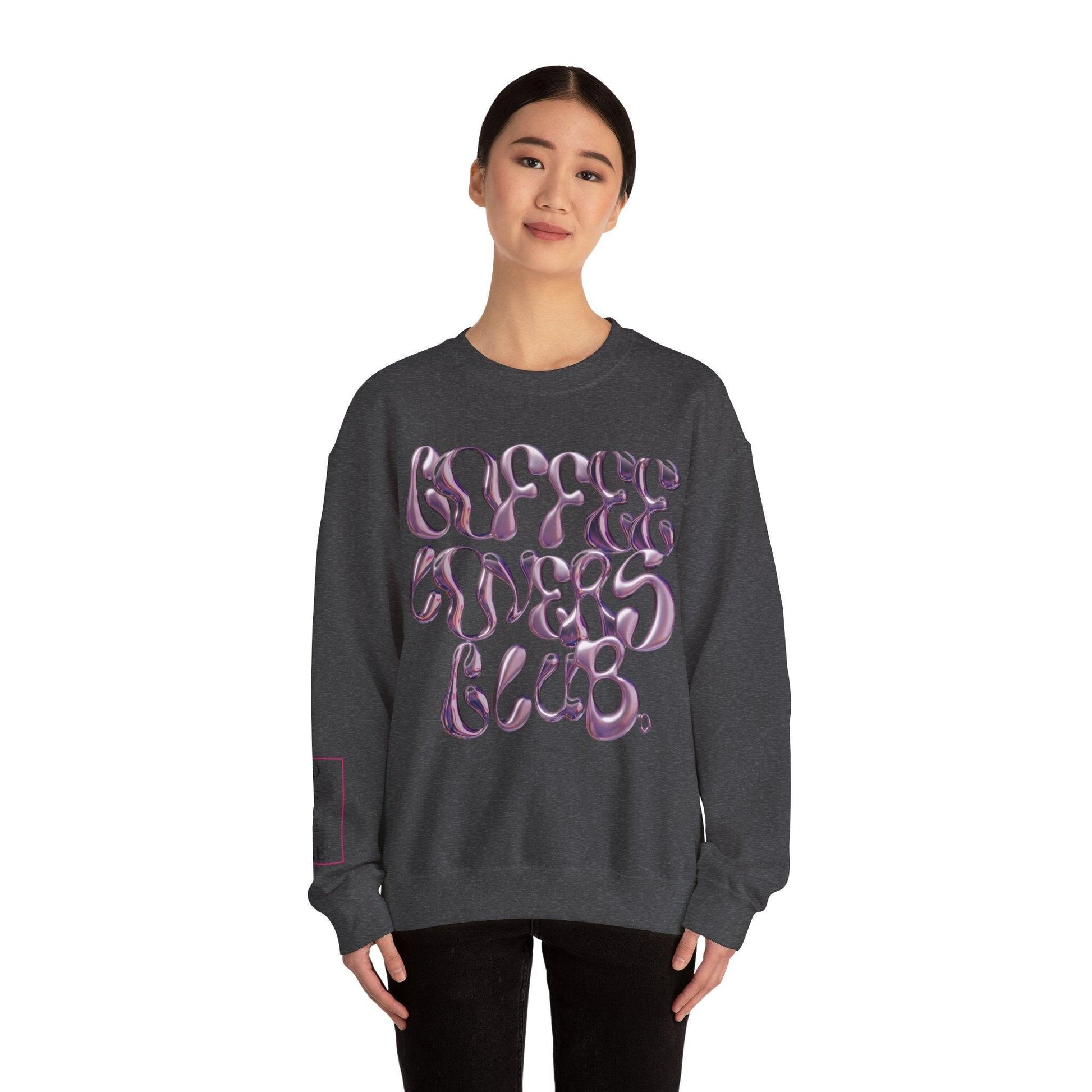 Unisex Crewneck Valentine's Coffee Lovers Club Sweatshirt - COFFEEBRE