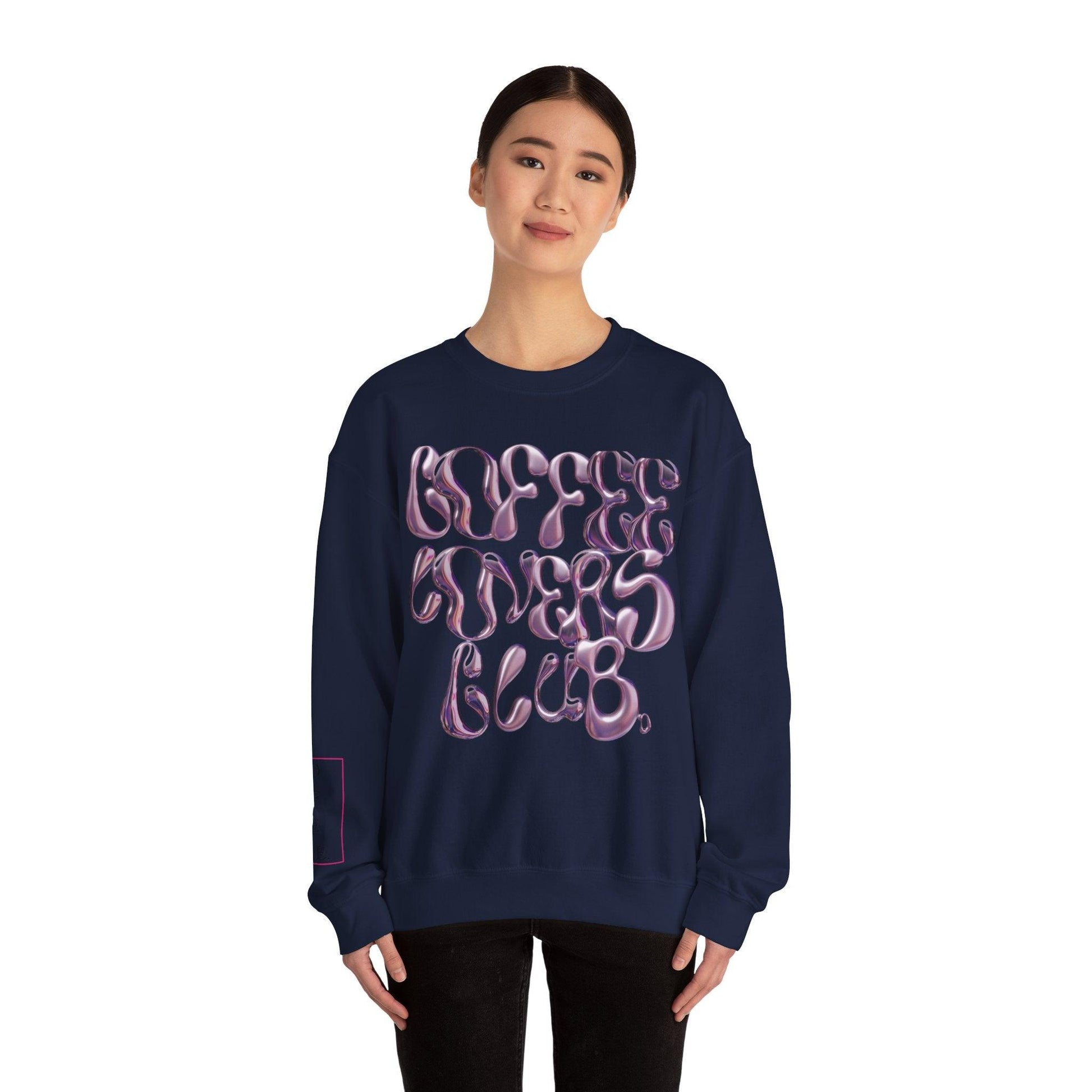 Unisex Crewneck Valentine's Coffee Lovers Club Sweatshirt - COFFEEBRE