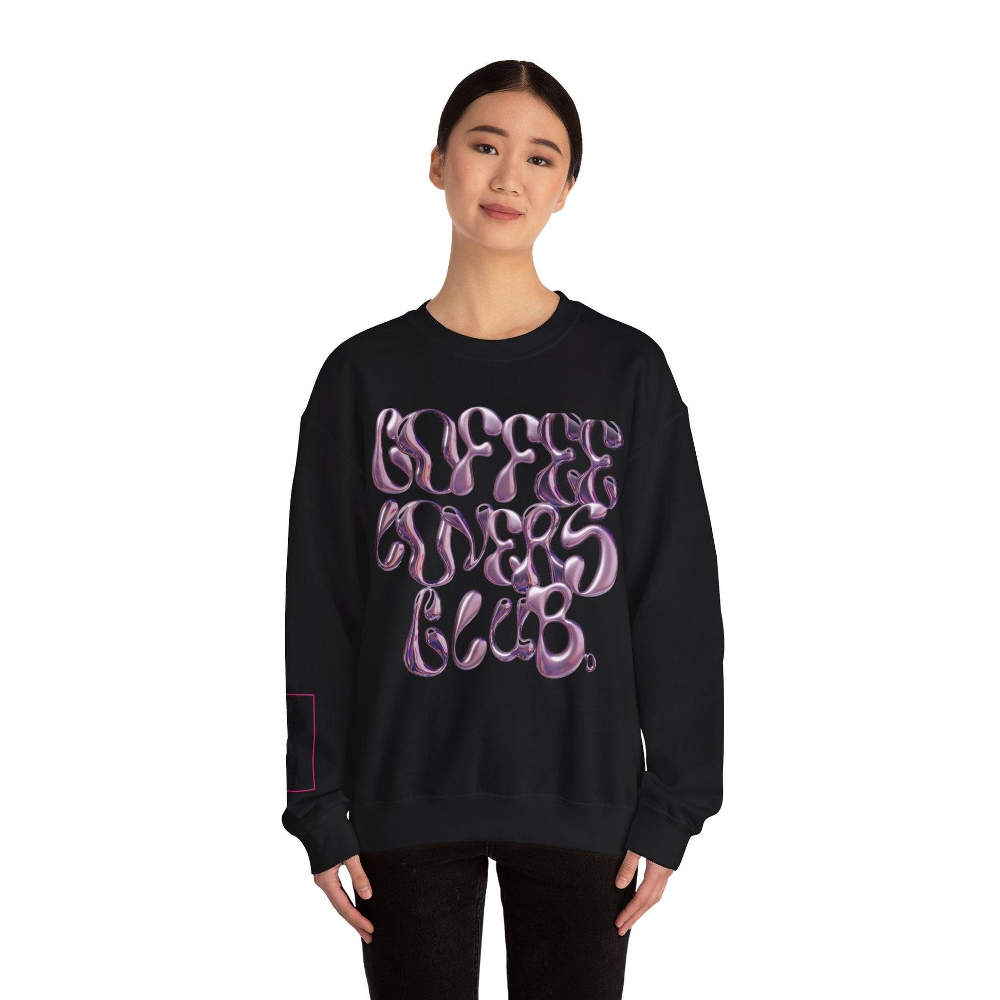 Unisex Crewneck Valentine's Coffee Lovers Club Sweatshirt - COFFEEBRE