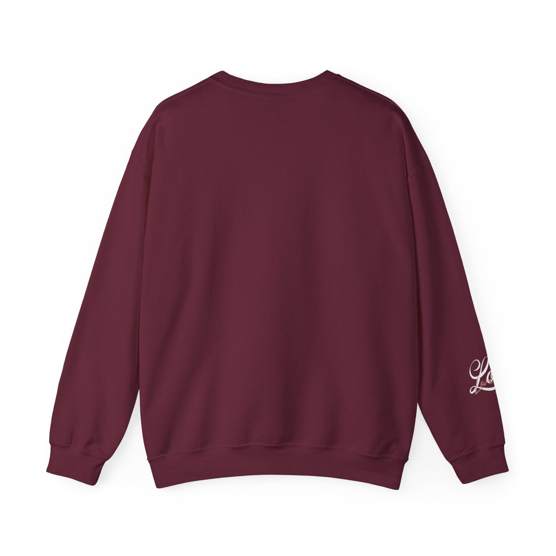 Unisex Crewneck Valentine's Love Sweatshirt - COFFEEBRE