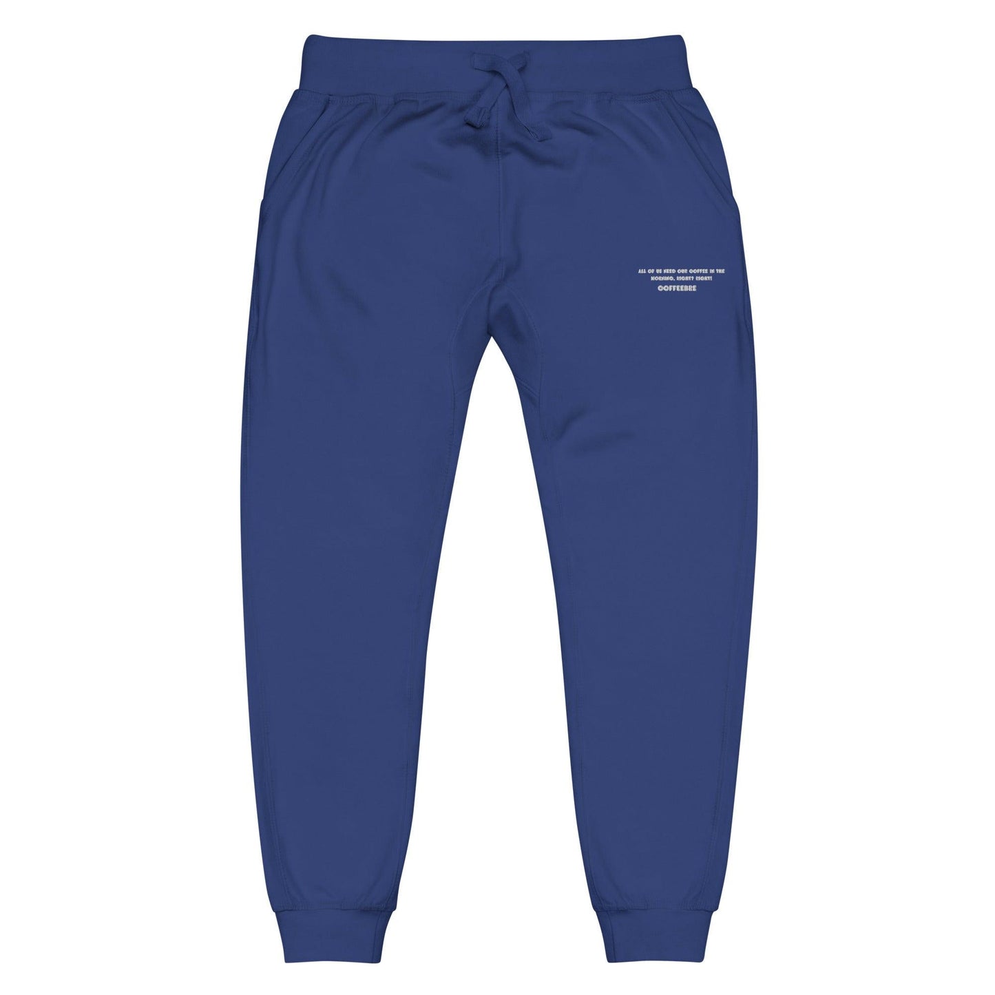 Unisex Embroidered Loungewear Fleece Sweatpants