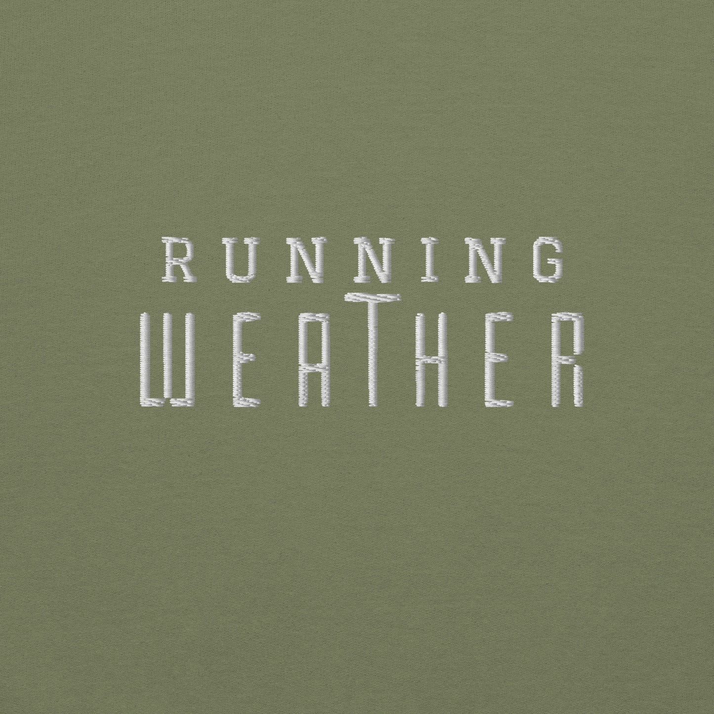 Running Weather Embroidered Fitness Hoodie - CFFEEBRE