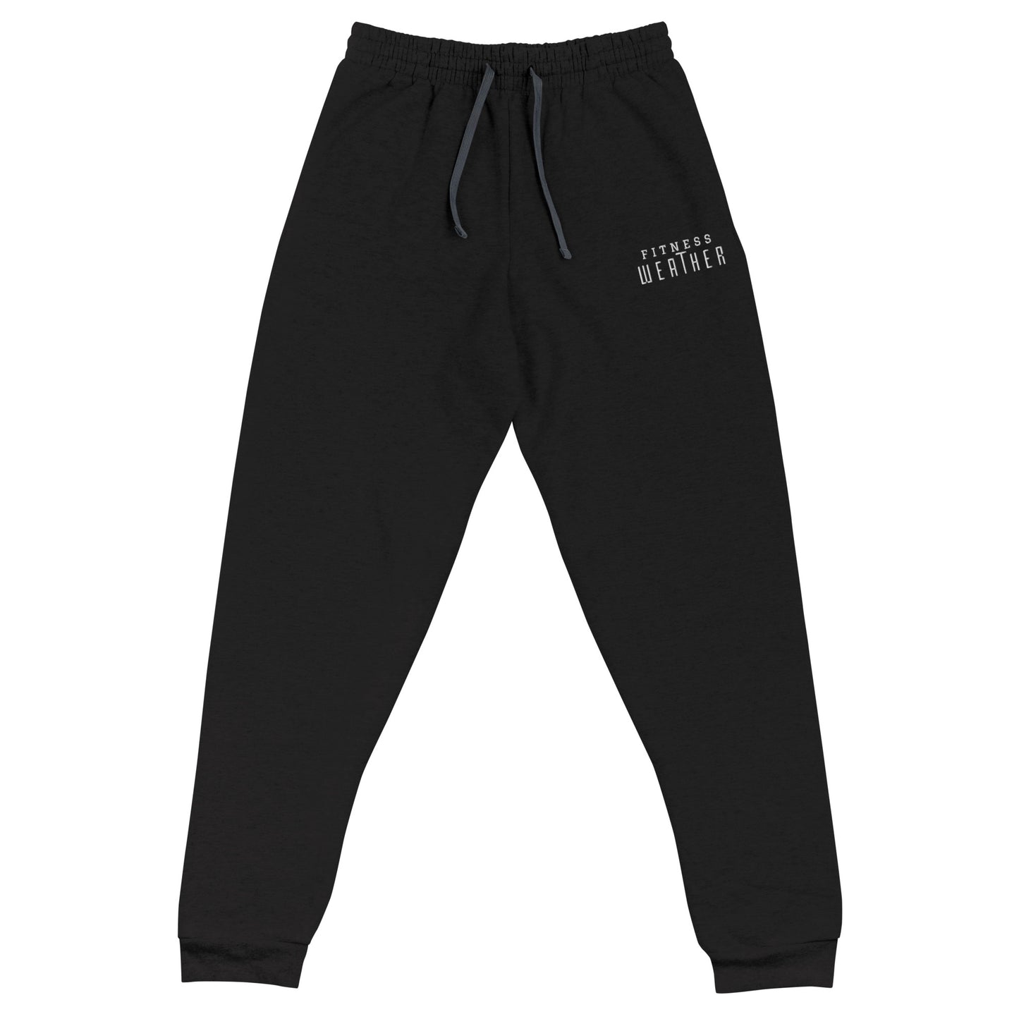 Fitness Weather Embroidered Joggers - COFEEBRE