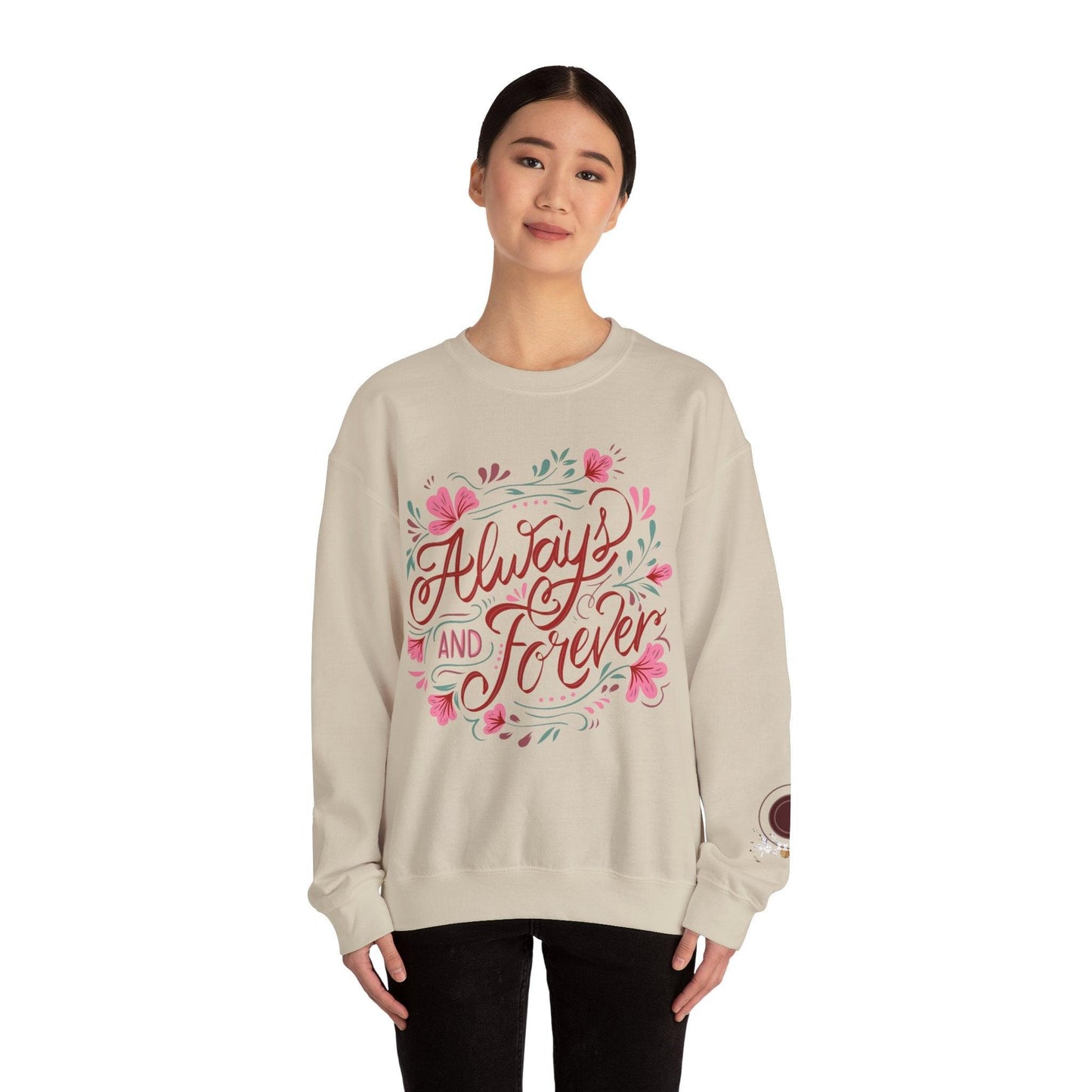 Valentine's Anniversary Unisex Crewneck Sweatshirt - COFFEEBRE