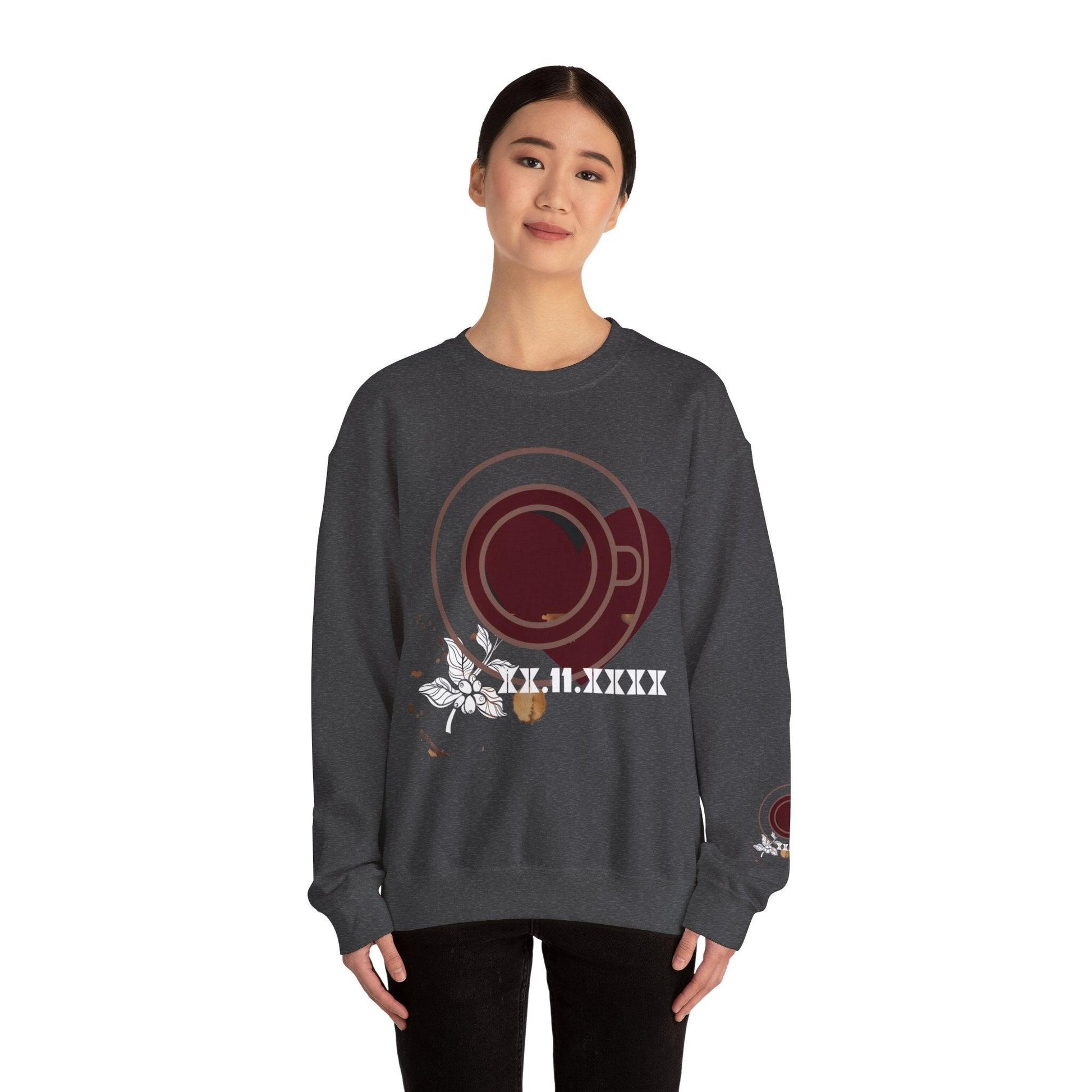 Valentine's Date Unisex Heavy Blend™ Crewneck Sweatshirt - COFFEEBRE