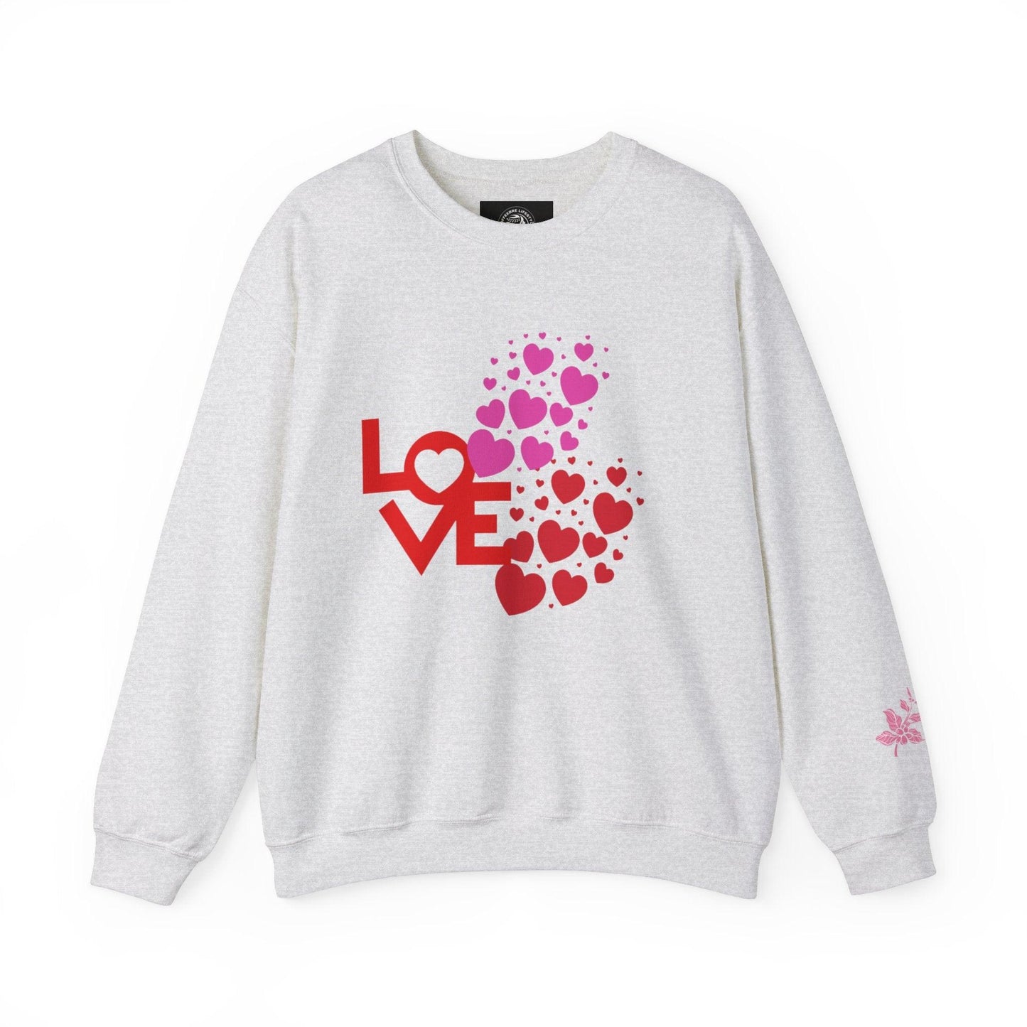 Valentine's Love Heart Unisex Heavy Blend™ Crewneck Sweatshirt - COFFEEBRE