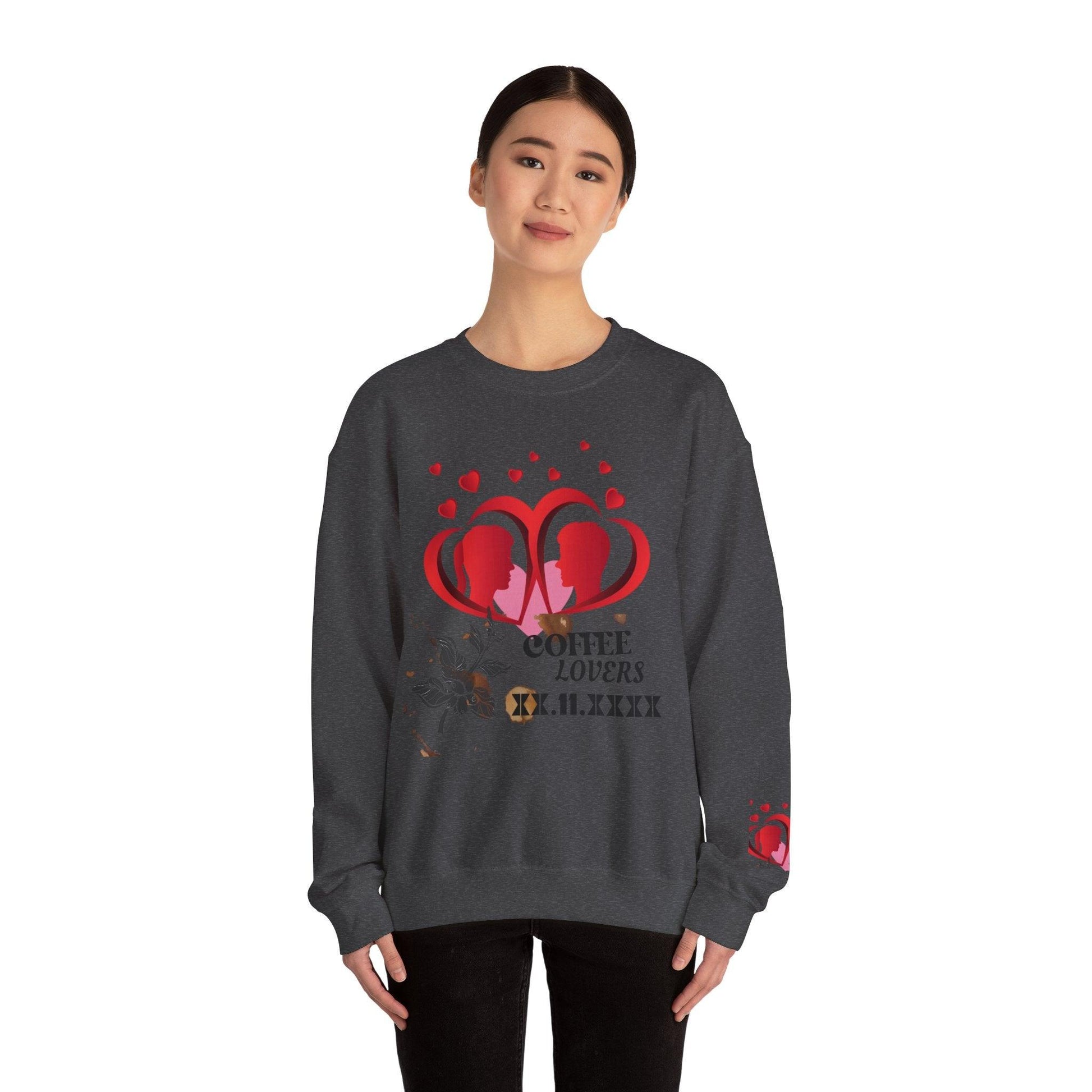 Valentine's Unisex Heavy Blend™ Crewneck Sweatshirt - COFFEEBRE