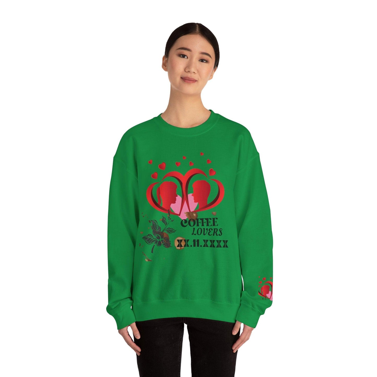 Valentine's Unisex Heavy Blend™ Crewneck Sweatshirt - COFFEEBRE